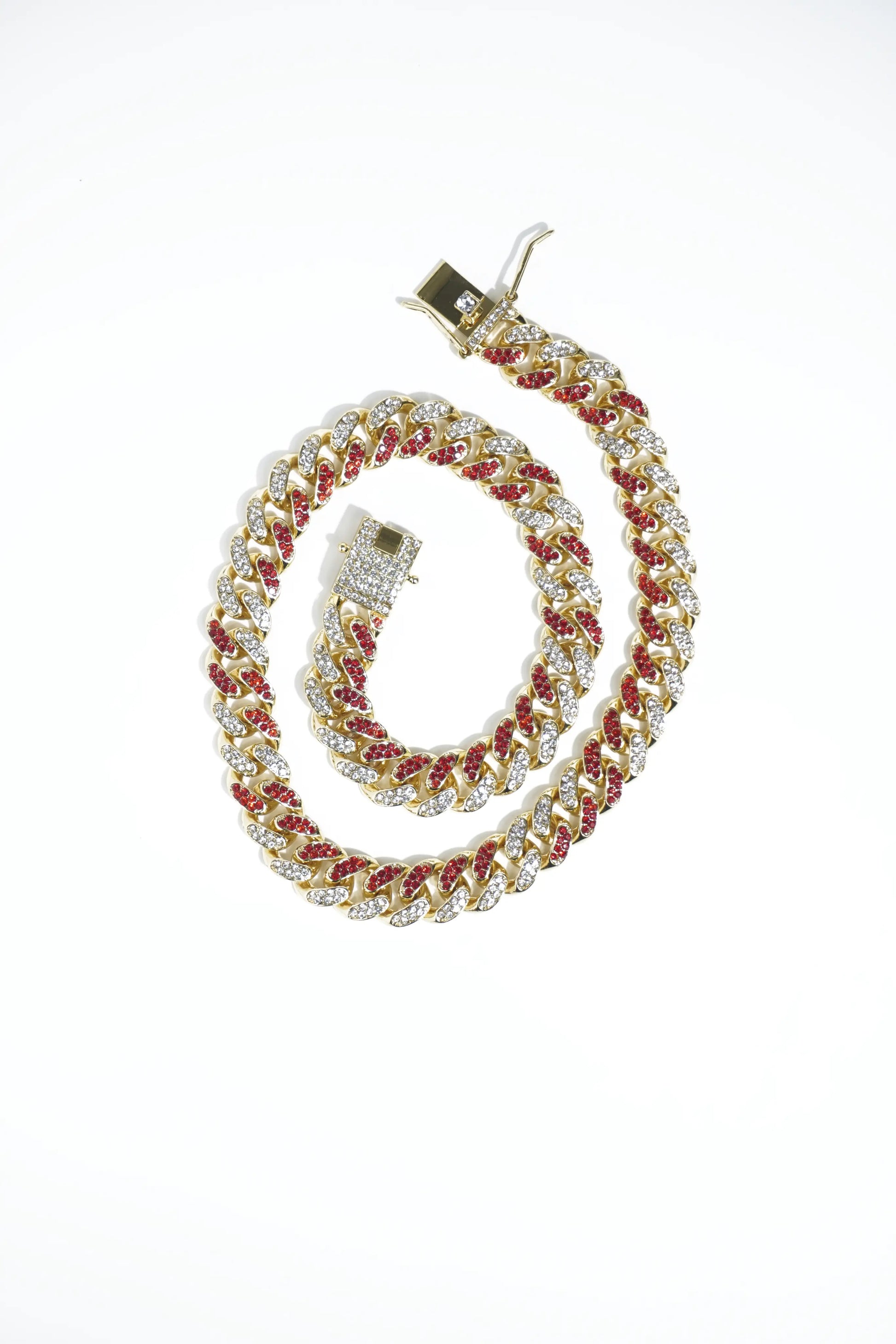 Two-Tone | Ice-chain | Unisex | Hiphop style | 18 Inc. worldjewel.in Unisex-ice-chain