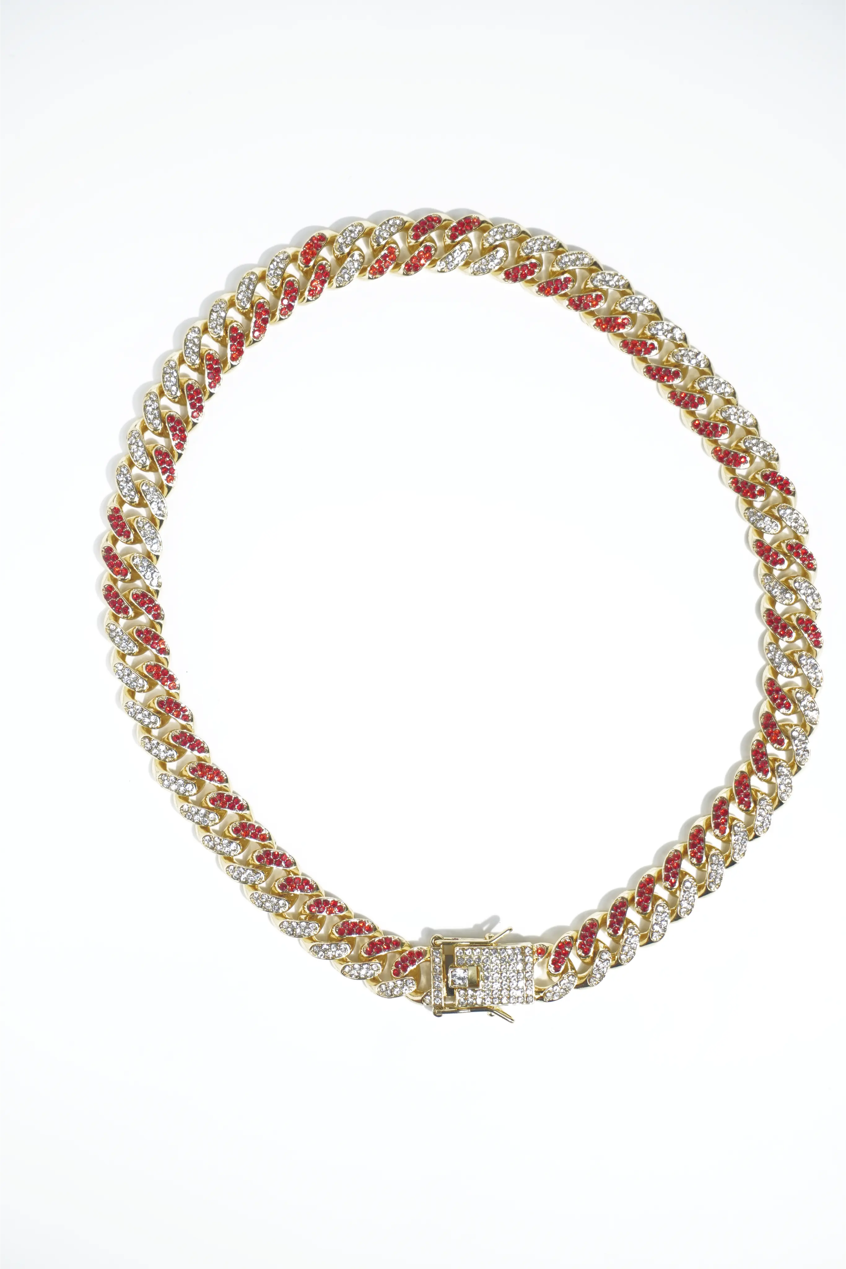 Two-Tone | Ice-chain | Unisex | Hiphop style | 18 Inc. worldjewel.in Unisex-ice-chain
