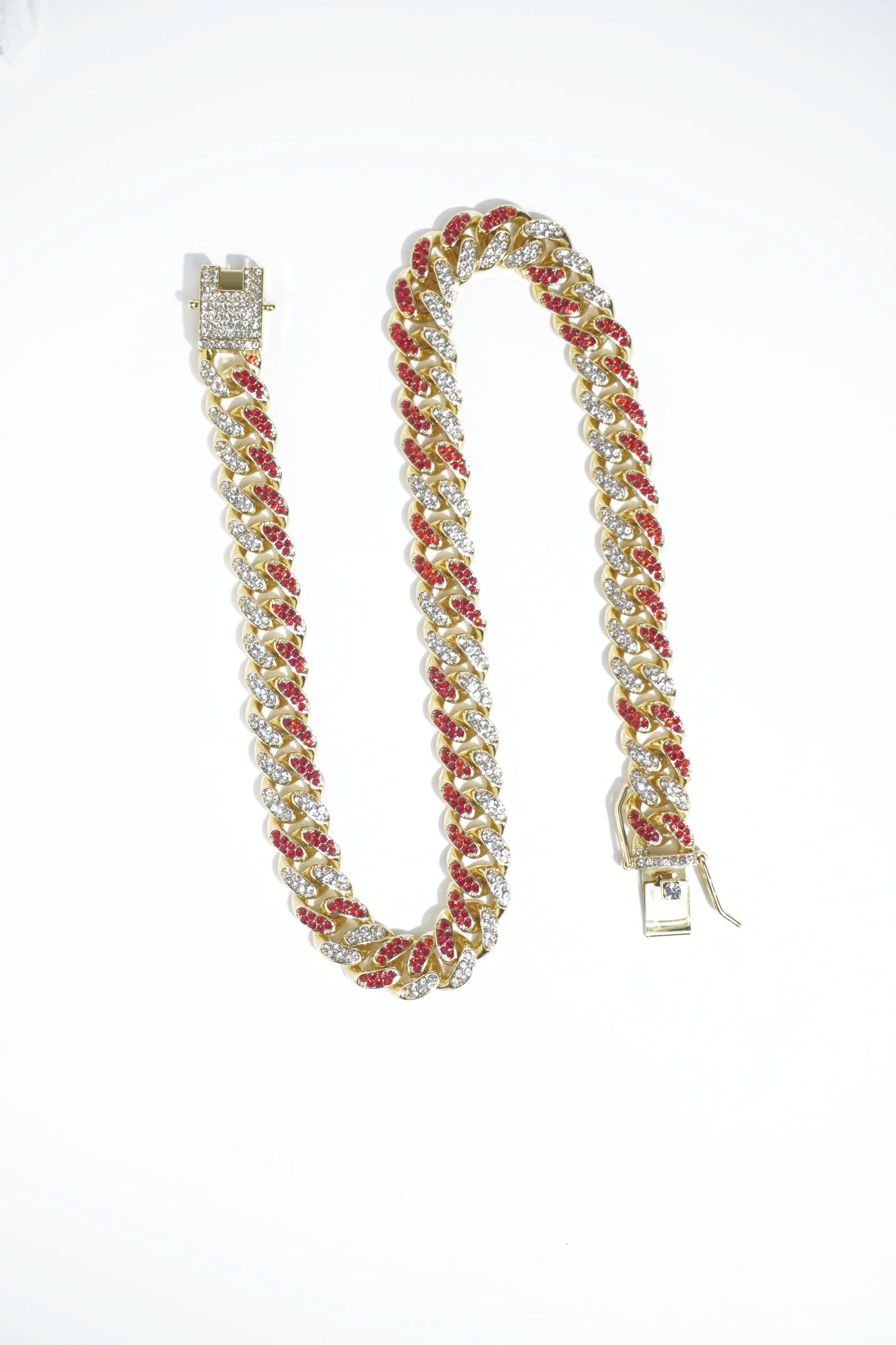 Two-Tone | Ice-chain | Unisex | Hiphop style | 18 Inc. worldjewel.in Unisex-ice-chain