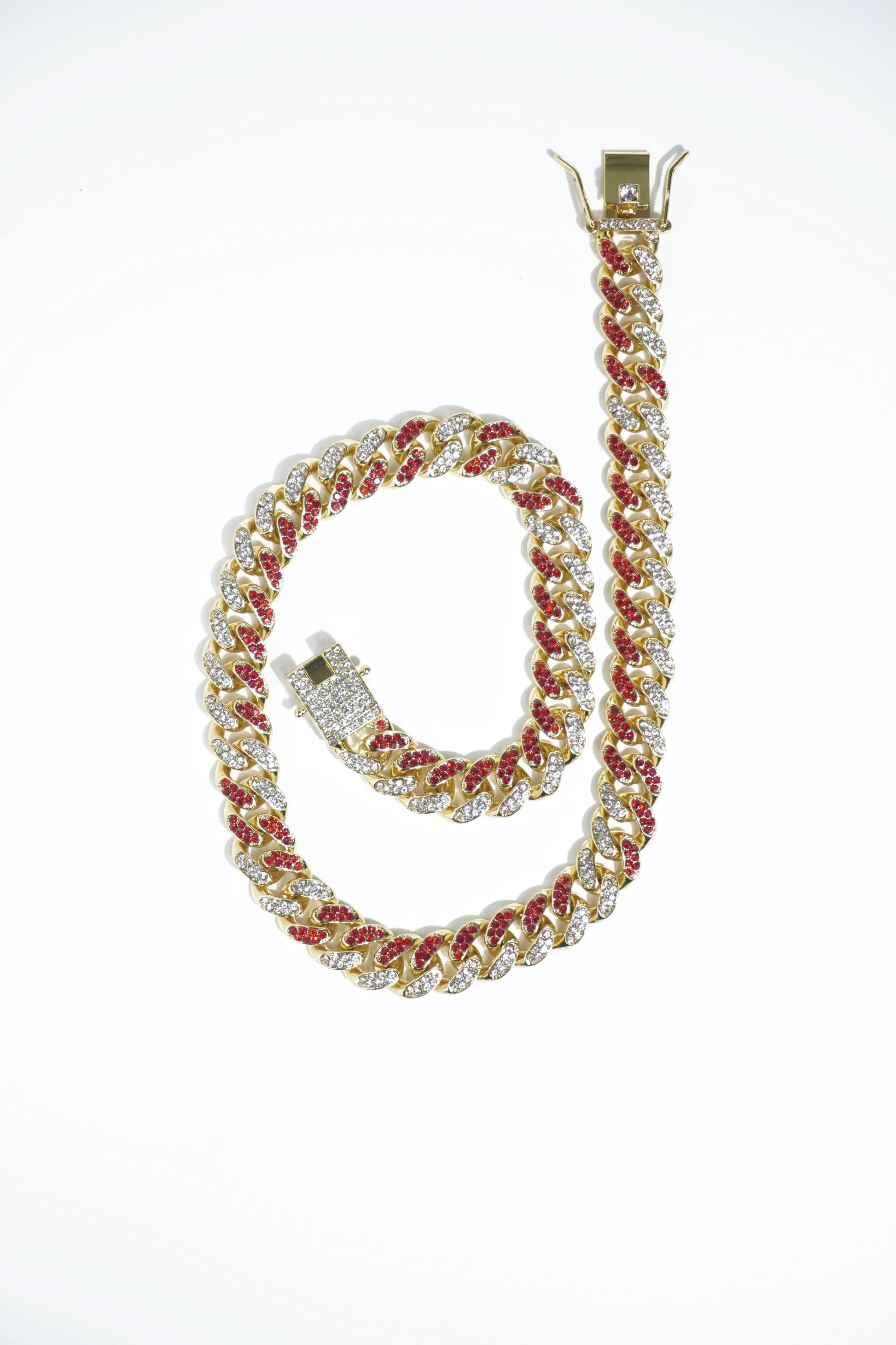 Two-Tone | Ice-chain | Unisex | Hiphop style | 18 Inc. worldjewel.in Unisex-ice-chain