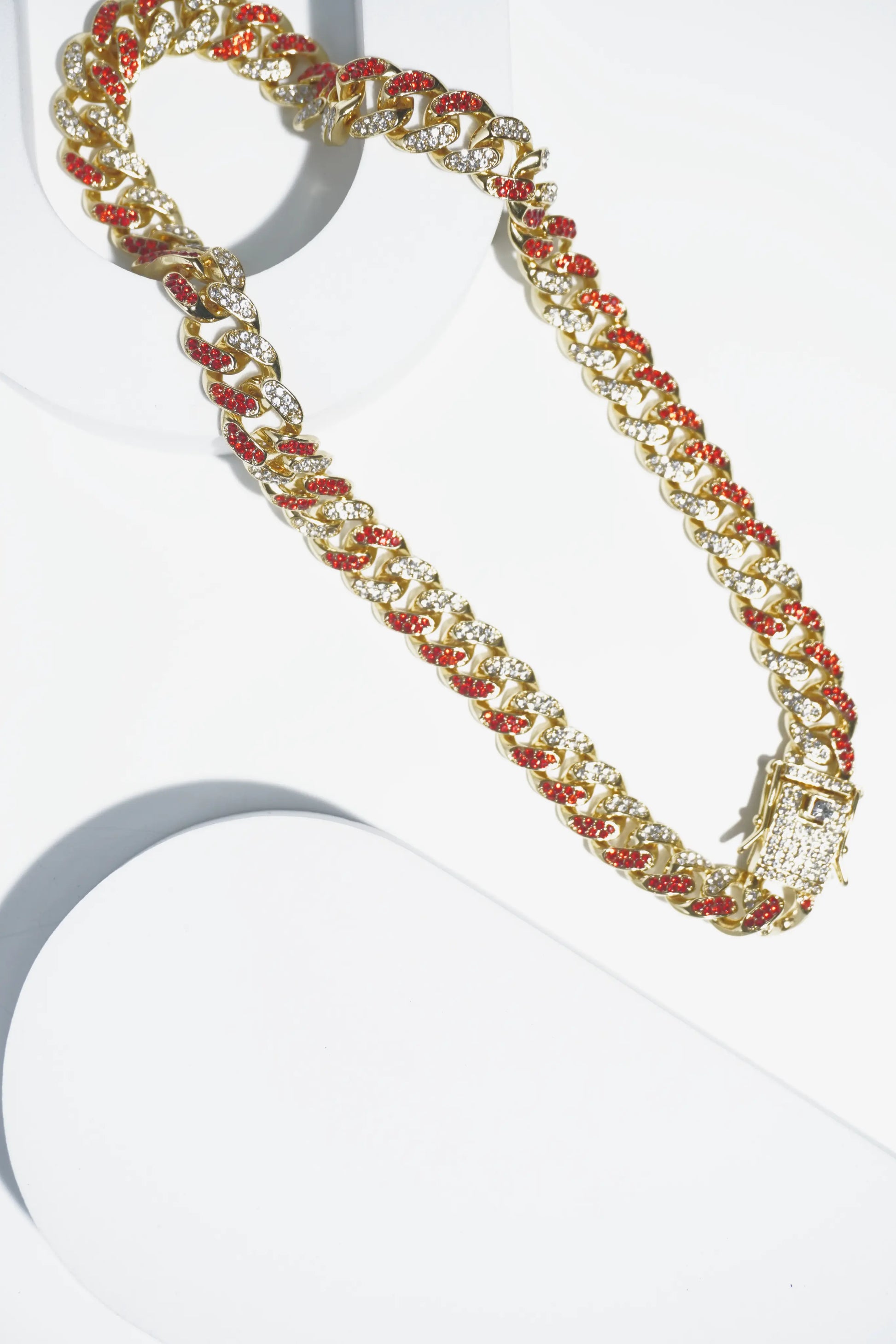 Two-Tone | Ice-chain | Unisex | Hiphop style | 18 Inc. worldjewel.in Unisex-ice-chain