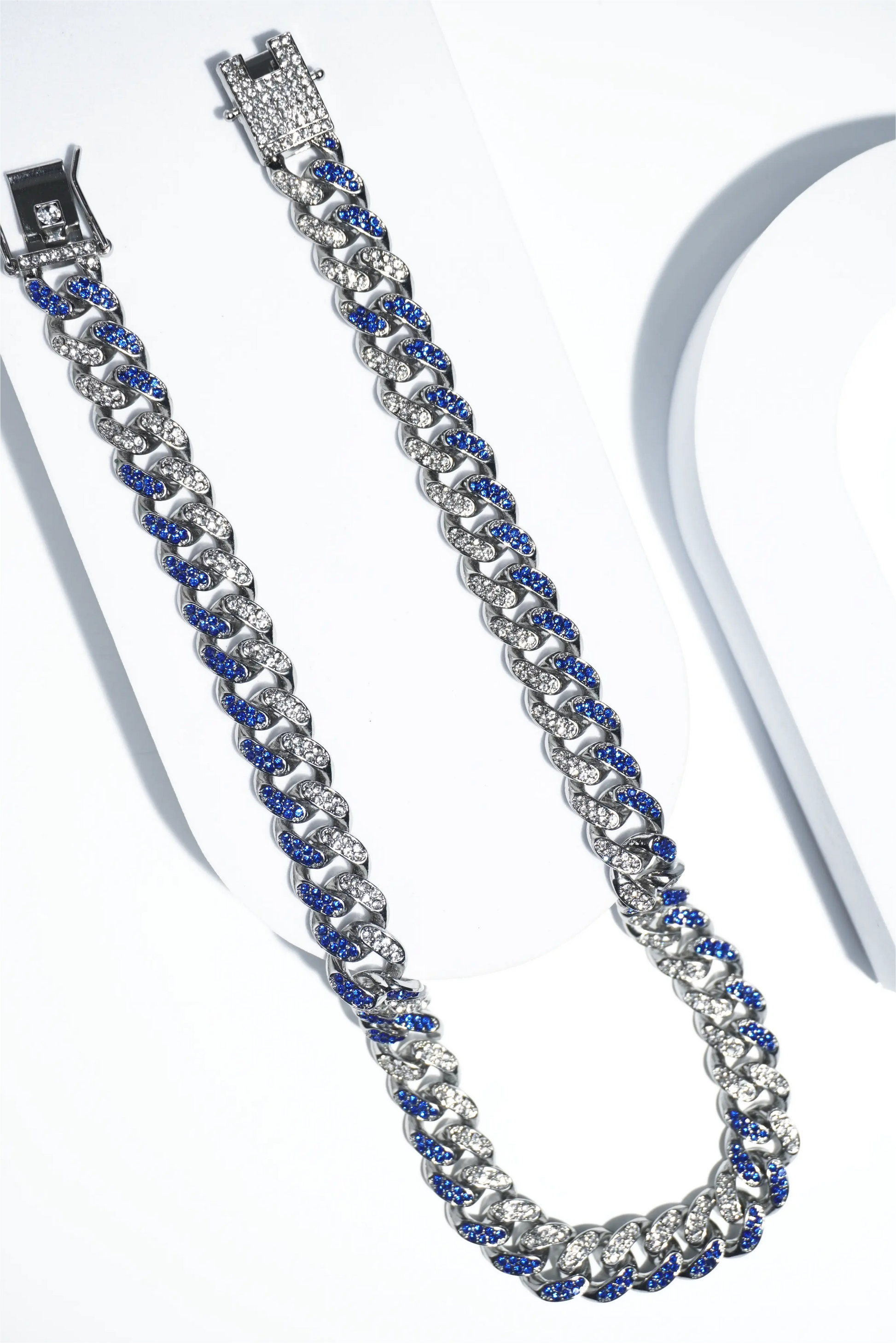 Two-Tone | Ice-chain | Unisex | Hiphop style | 18 Inc. worldjewel.in Unisex-ice-chain