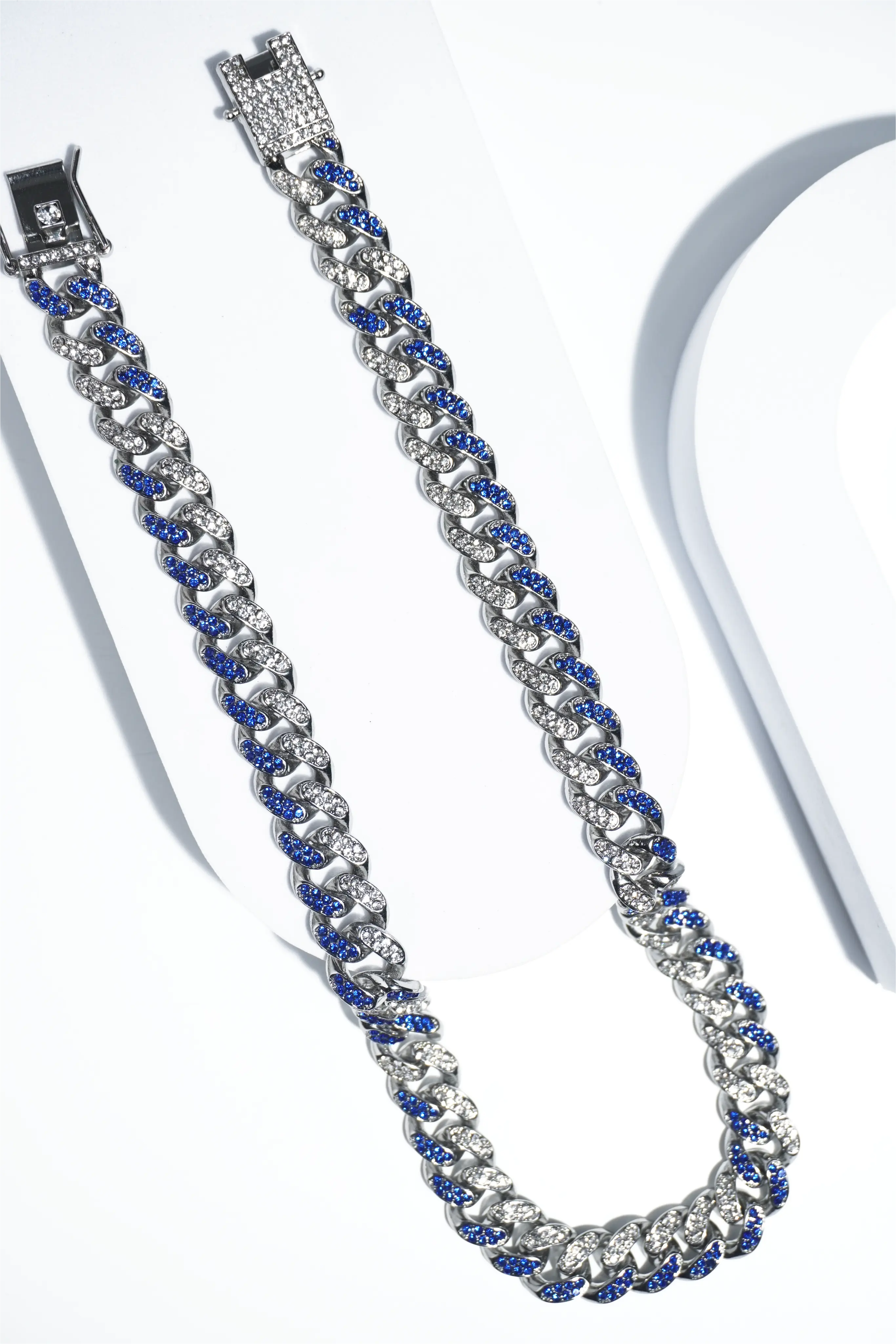 Two-Tone | Ice-chain | Unisex | Hiphop style | 18 Inc. worldjewel.in Unisex-ice-chain