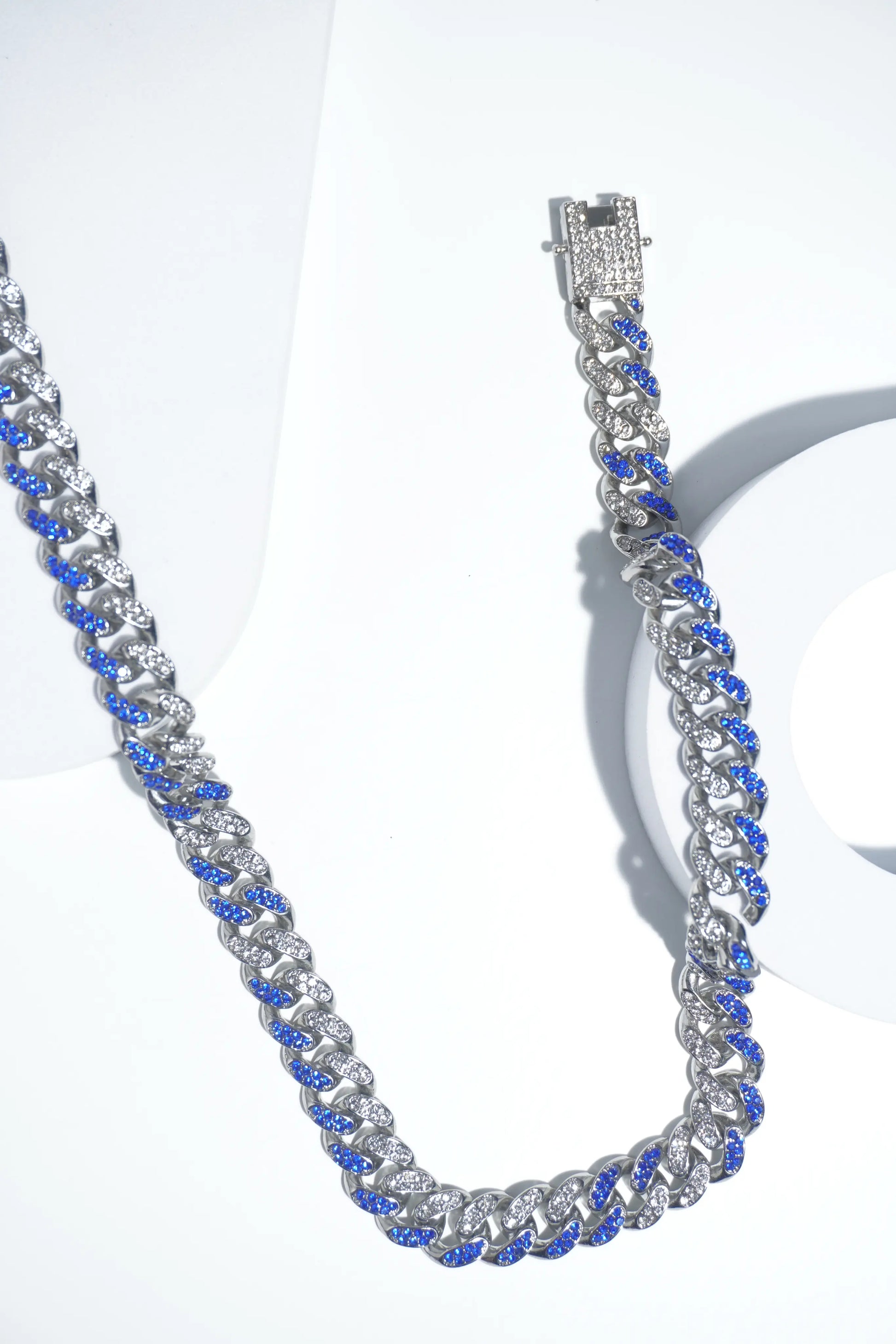 Two-Tone | Ice-chain | Unisex | Hiphop style | 18 Inc. worldjewel.in Unisex-ice-chain