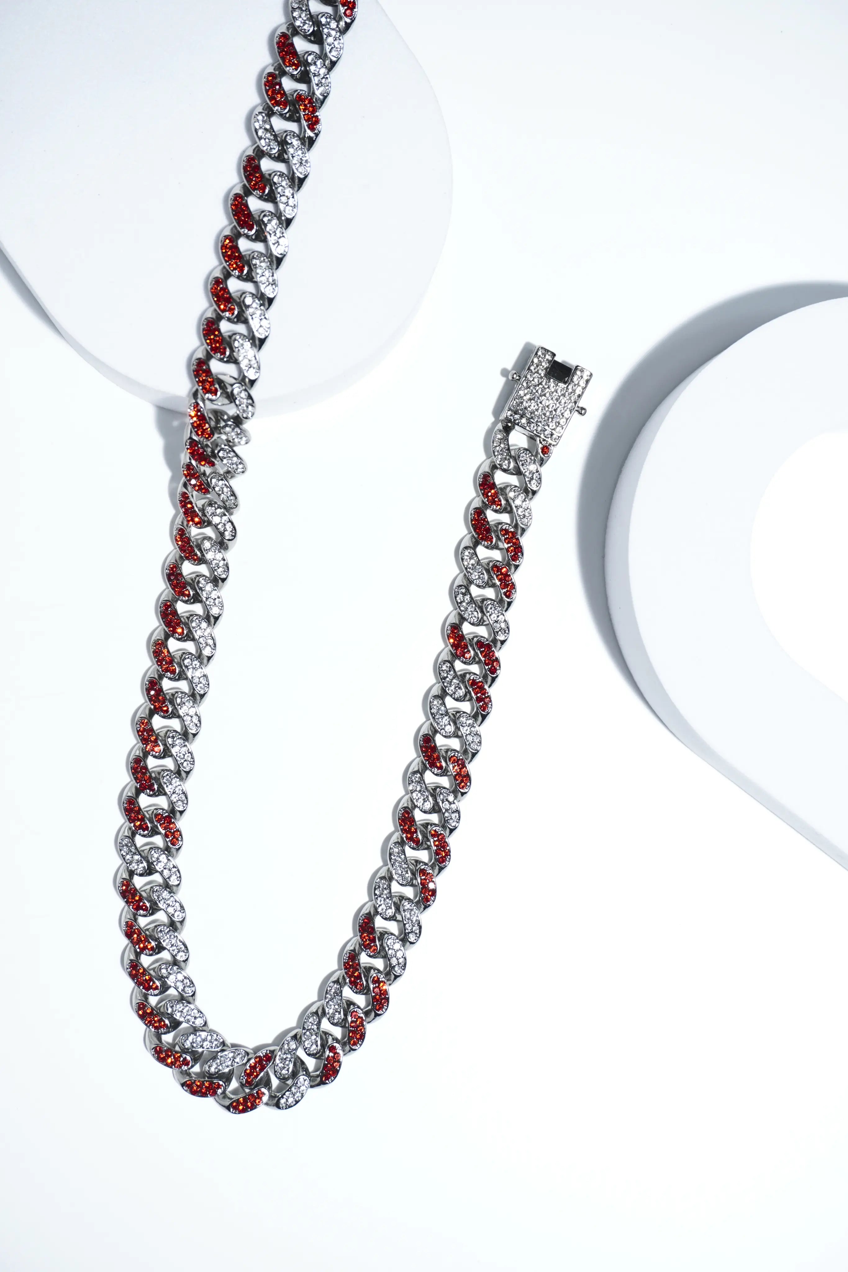 Two-Tone | Ice-chain | Unisex | Hiphop style | 18 Inc. worldjewel.in Unisex-ice-chain