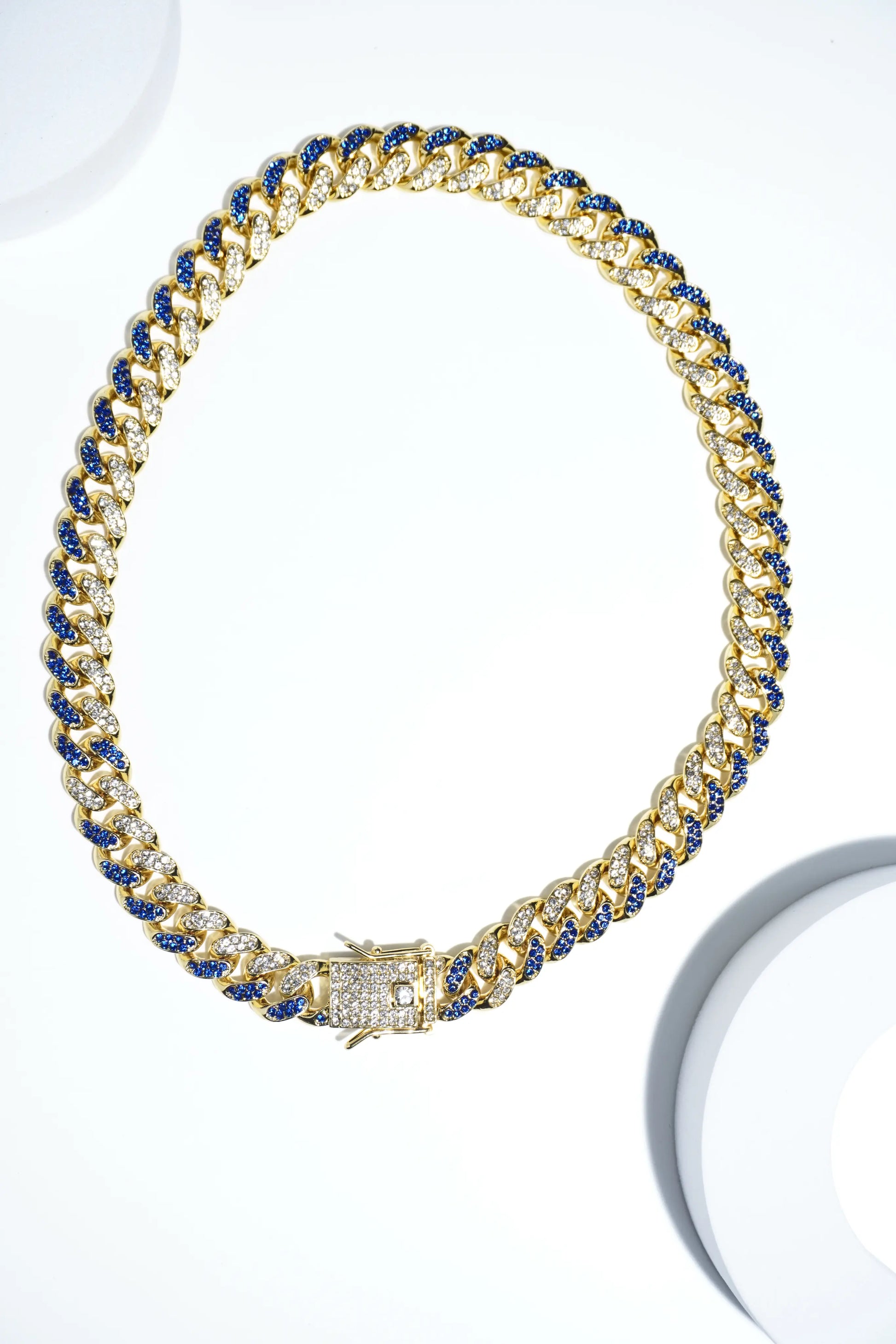 Two-Tone | Ice-chain | Unisex | Hiphop style | 18 Inc. worldjewel.in Unisex-ice-chain