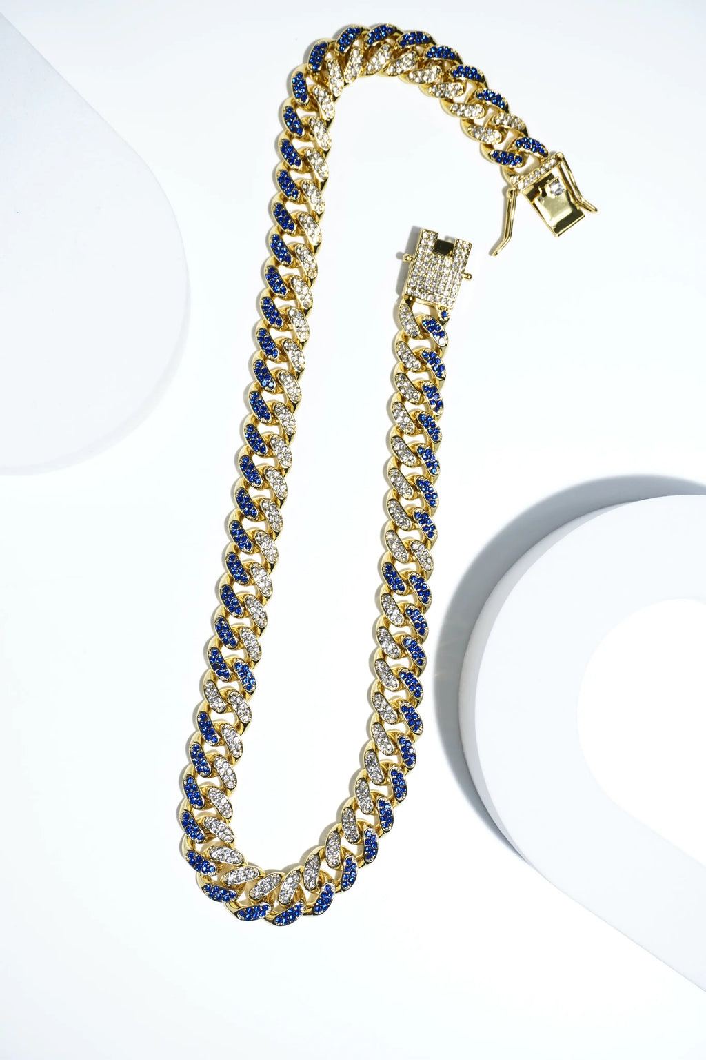 Two-Tone | Ice-chain | Unisex | Hiphop style | 18 Inc. worldjewel.in Unisex-ice-chain
