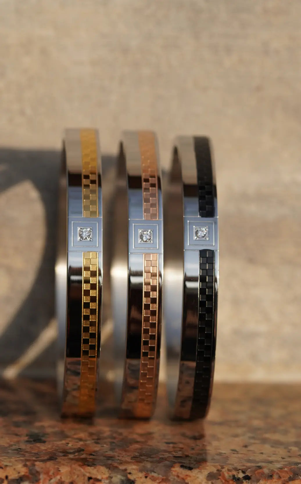 Two Tone - kada For Men. worldjewel.in men's bracelets