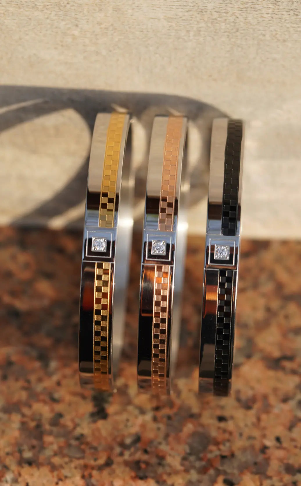 Two Tone - kada For Men. worldjewel.in men's bracelets