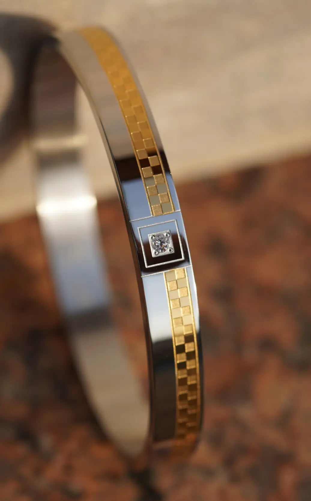 Two Tone - kada For Men. worldjewel.in men's bracelets
