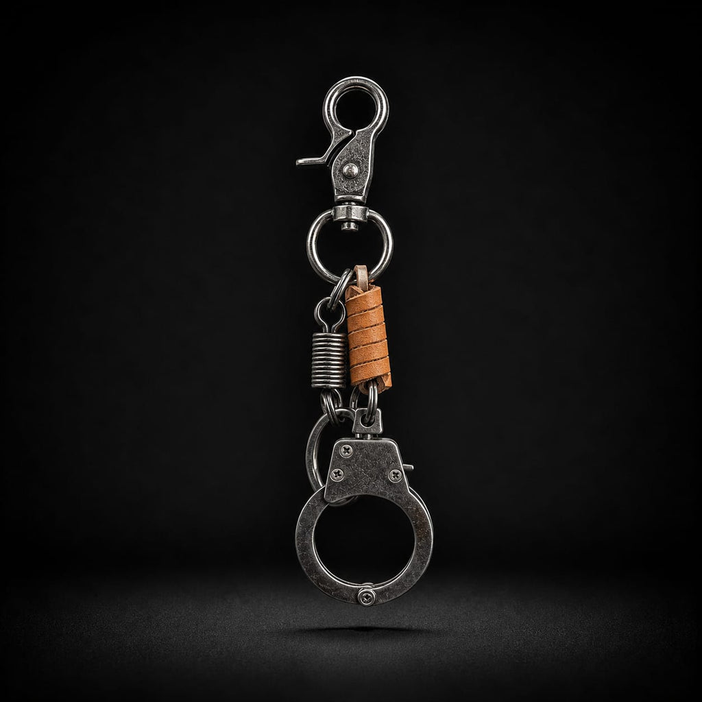 The Chrome Cuff keychain