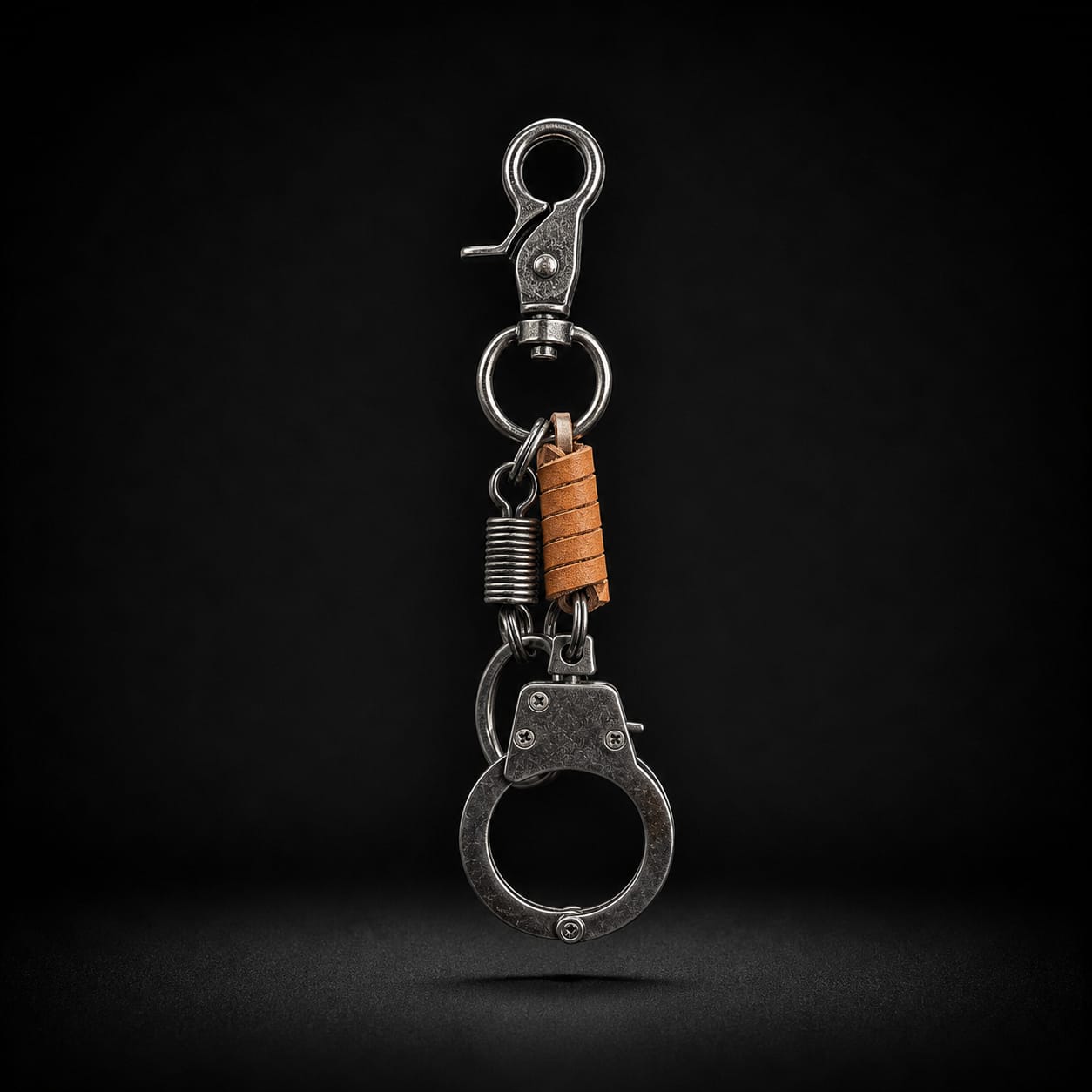 The Chrome Cuff keychain