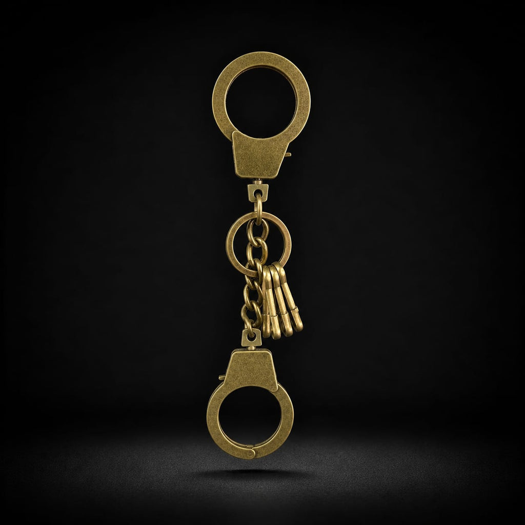 Gridlock Double Cuff Keychain