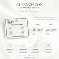Dual Geo Stud Set (3mm Square & 5mm Triangle)