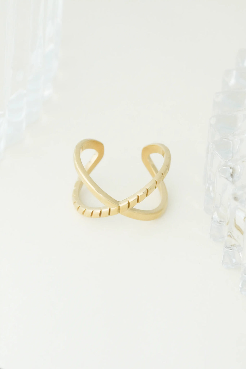 X Adjustable Ring worldjewel.in ADJUSTABLE RING