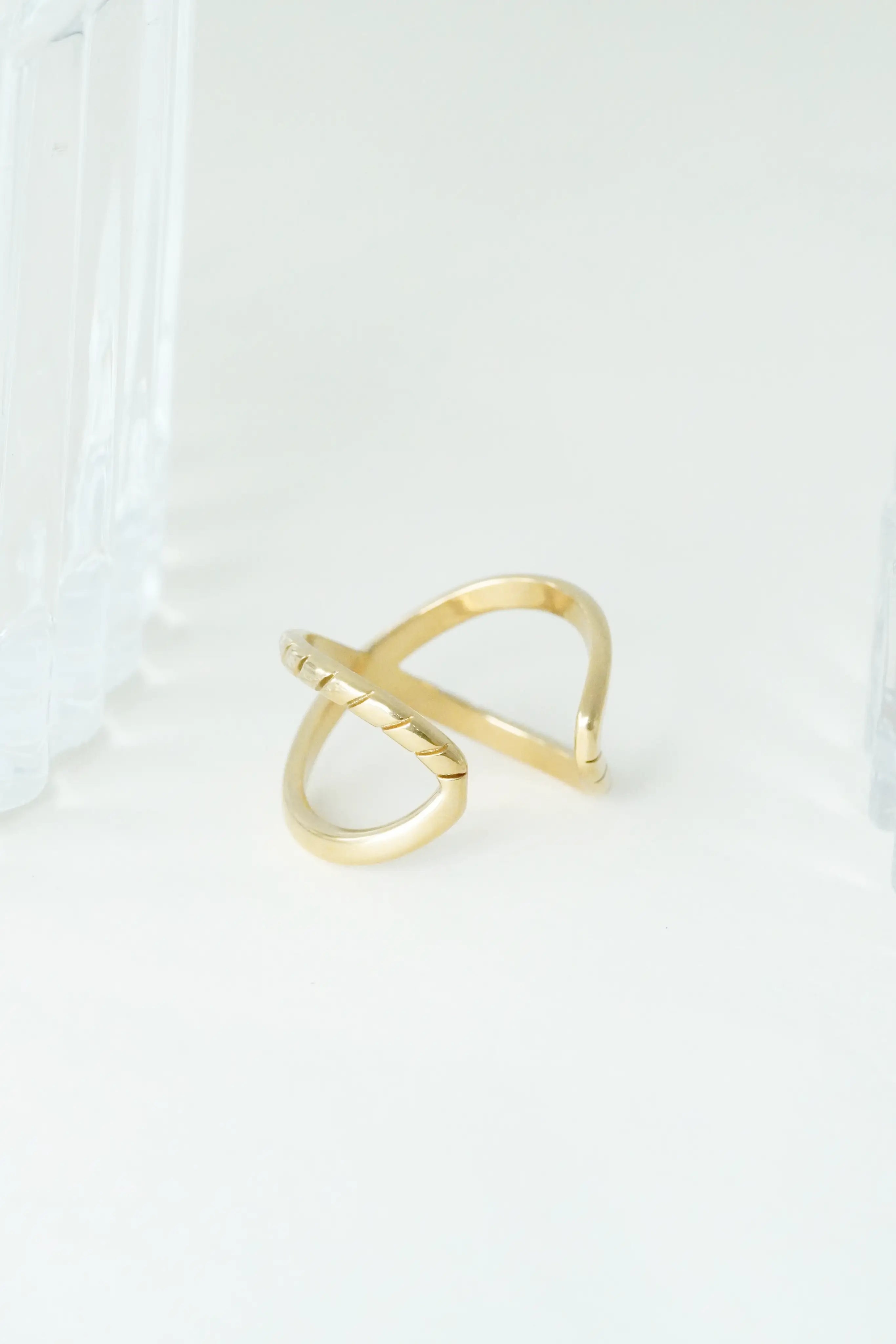X Adjustable Ring worldjewel.in ADJUSTABLE RING