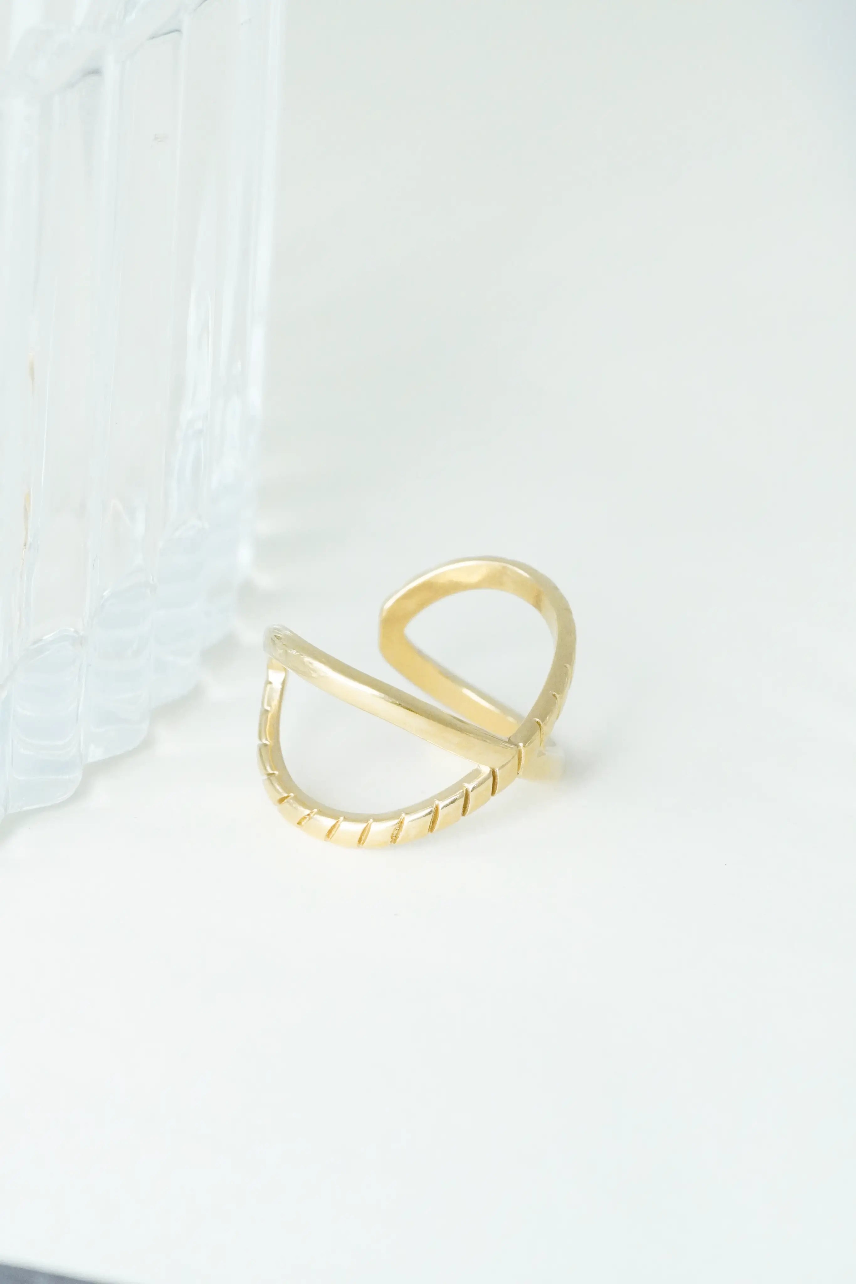 X Adjustable Ring worldjewel.in ADJUSTABLE RING