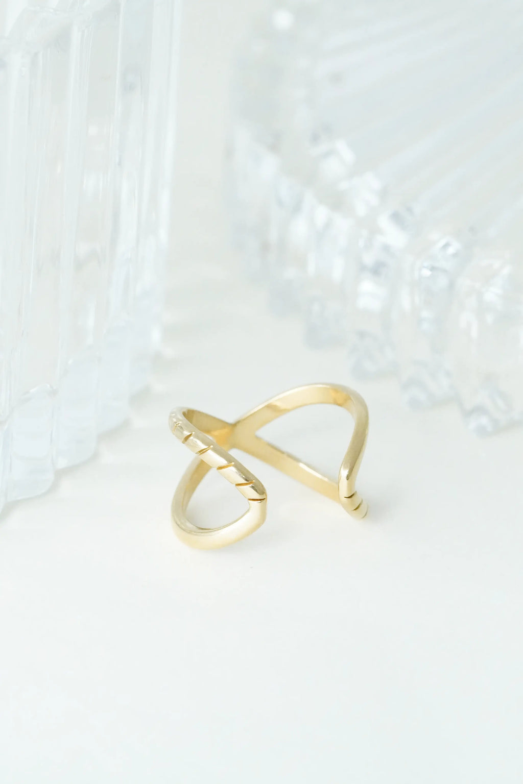X Adjustable Ring worldjewel.in ADJUSTABLE RING