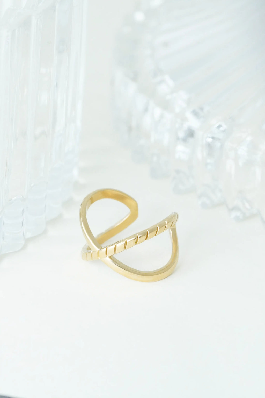 X Adjustable Ring worldjewel.in ADJUSTABLE RING