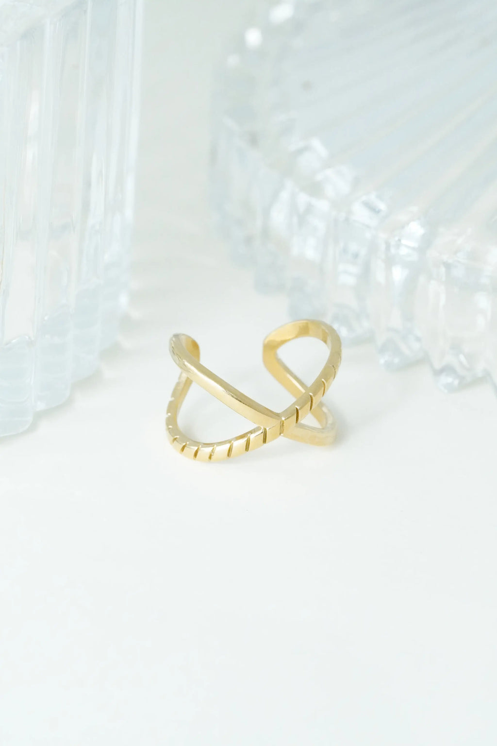 X Adjustable Ring worldjewel.in ADJUSTABLE RING