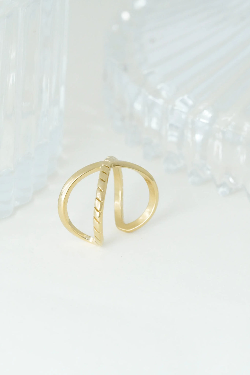 X Adjustable Ring worldjewel.in ADJUSTABLE RING