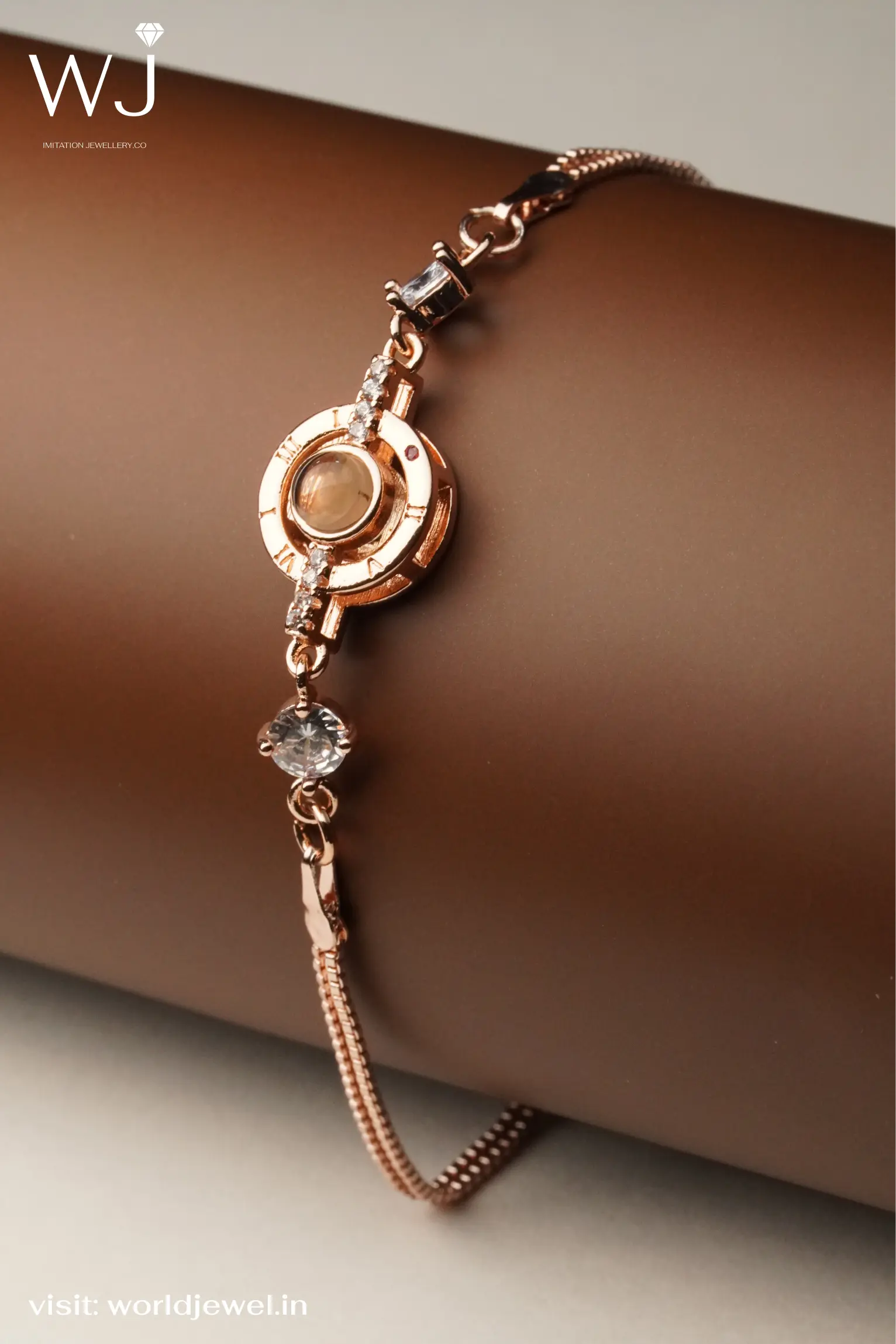 I Love U In 100 Language Bracelet's For Women | Stainless steel | Anti-tarnish. - worldjewel.in