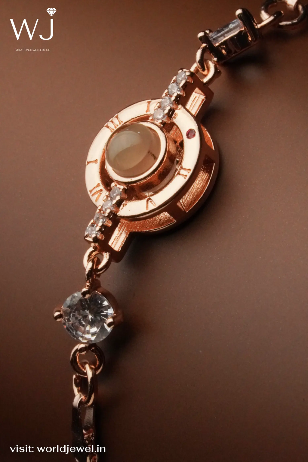 I Love U In 100 Language Bracelet's For Women | Stainless steel | Anti-tarnish. - worldjewel.in