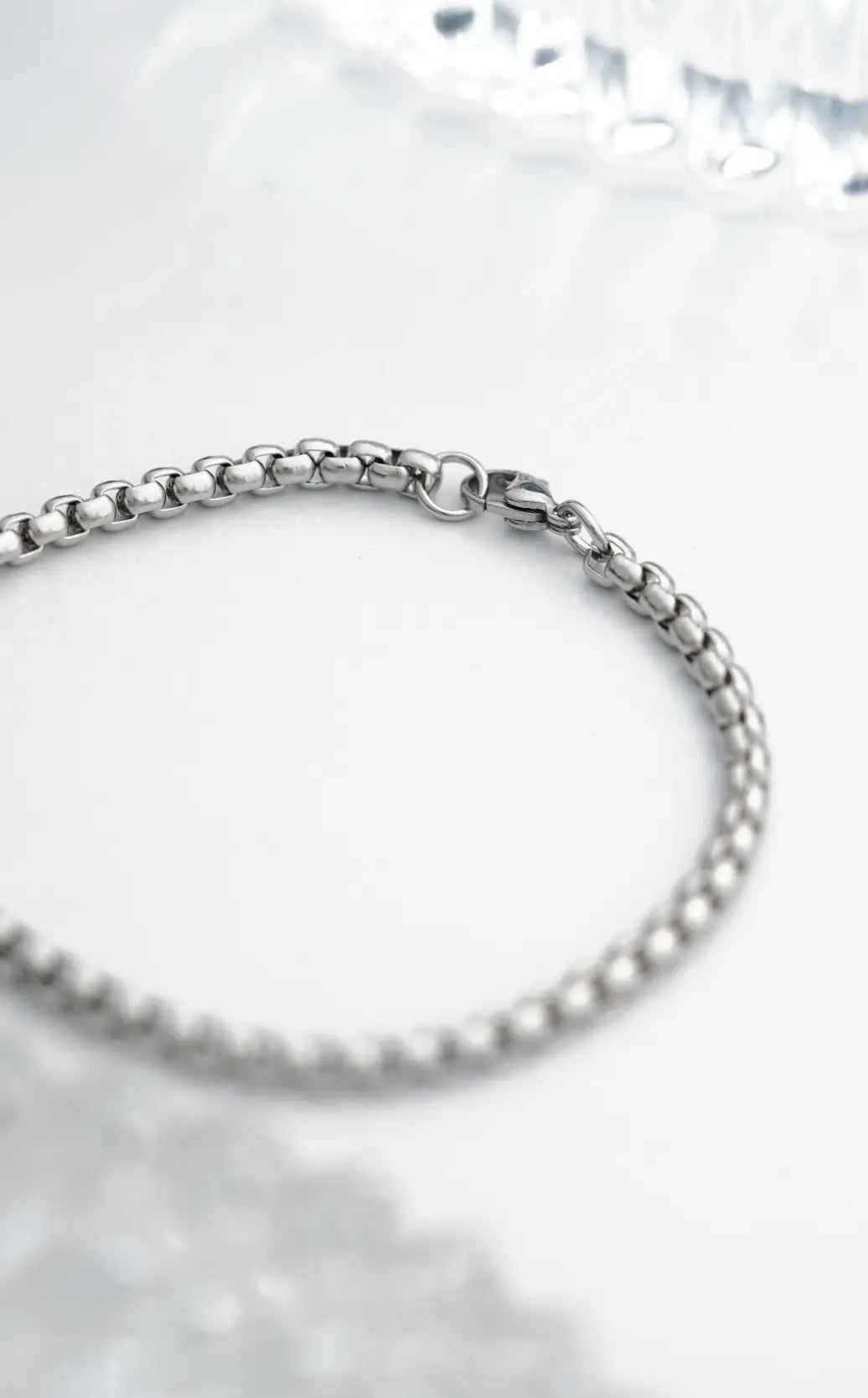 circle Silver bracelets worldjewel.in