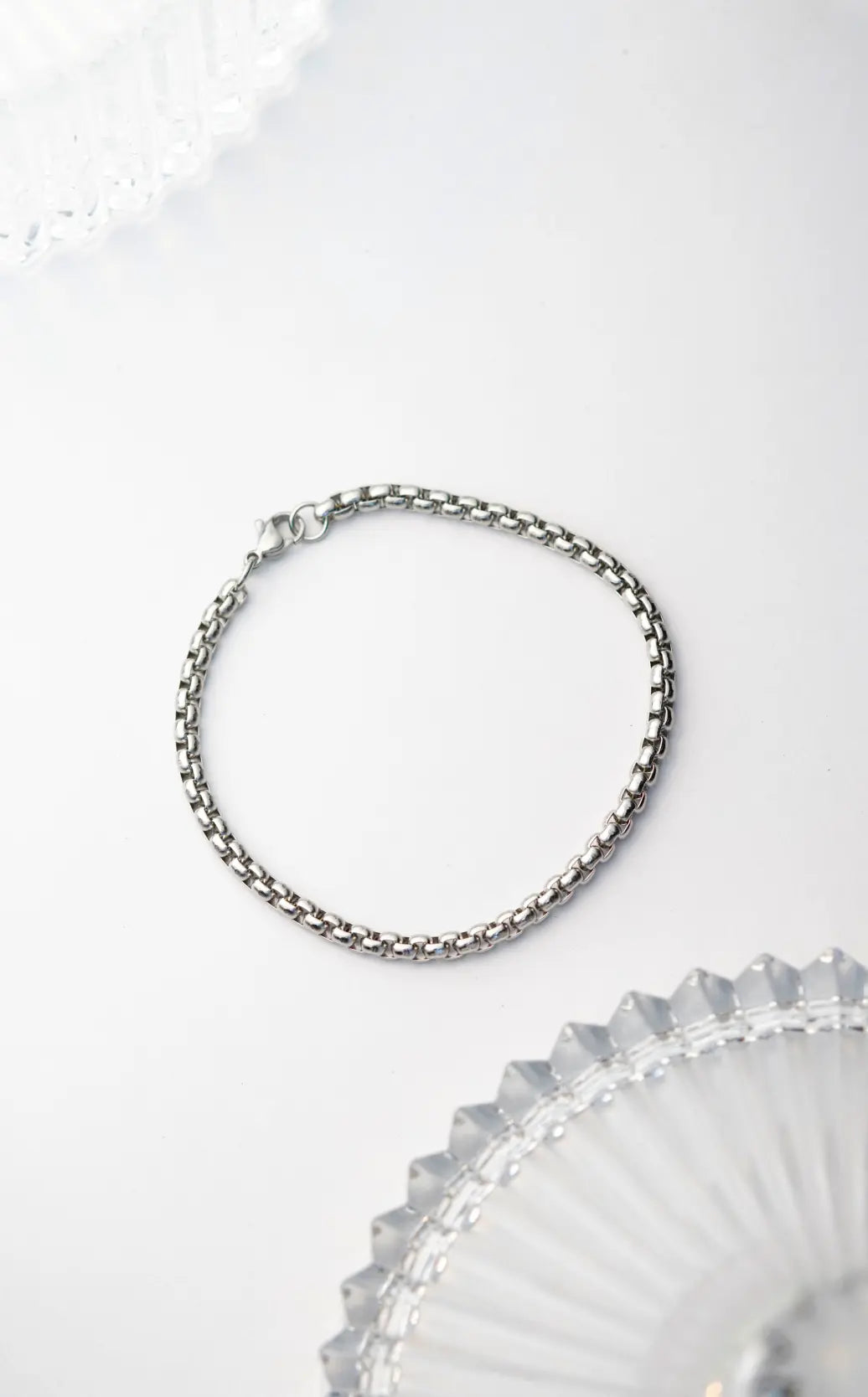 circle Silver bracelets worldjewel.in