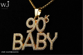90'Baby |  Unisex Pendent  | Worldjewel.in - worldjewel.in