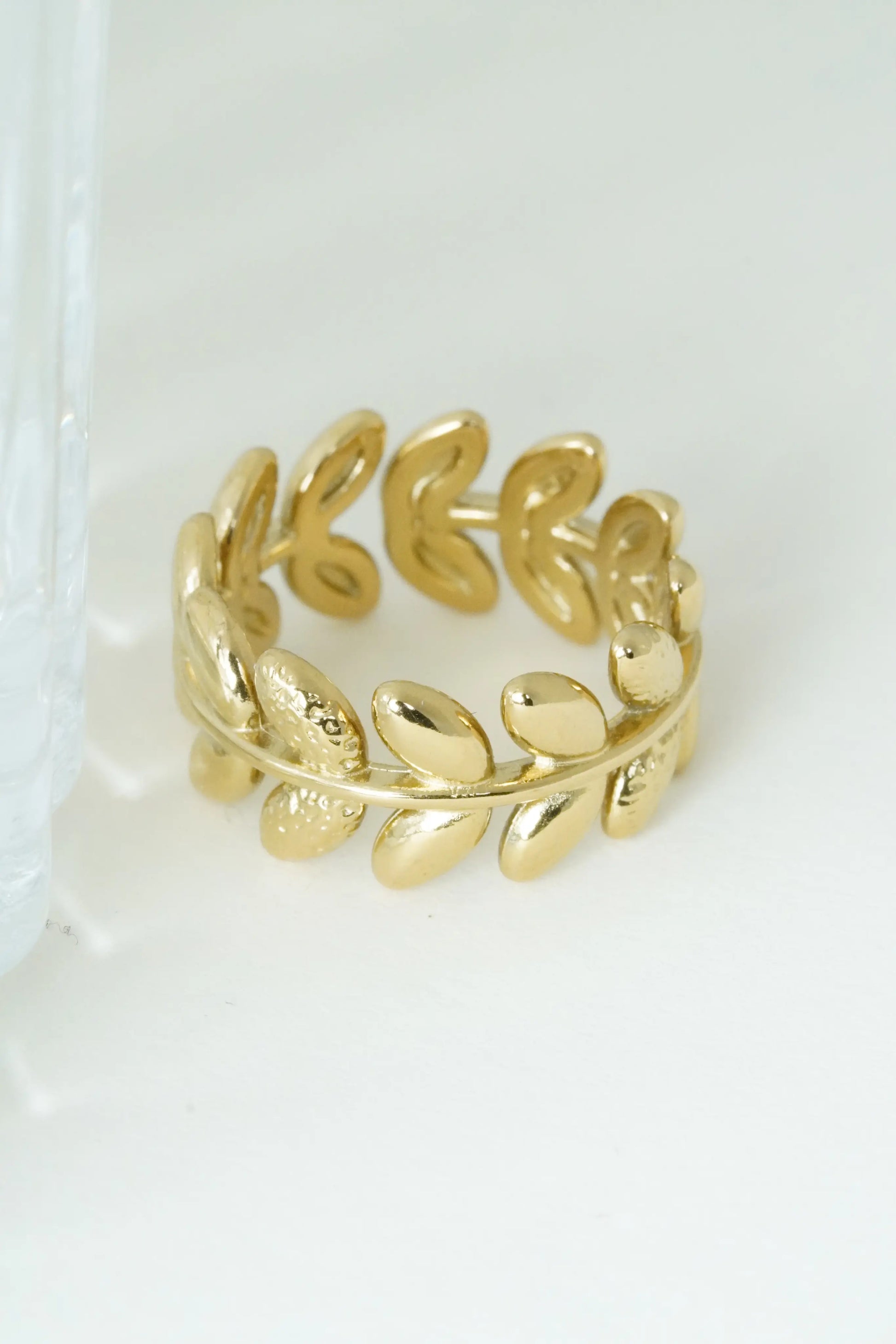 leaves Adjustable Ring worldjewel.in ADJUSTABLE RING