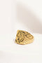 lion Engraved ring