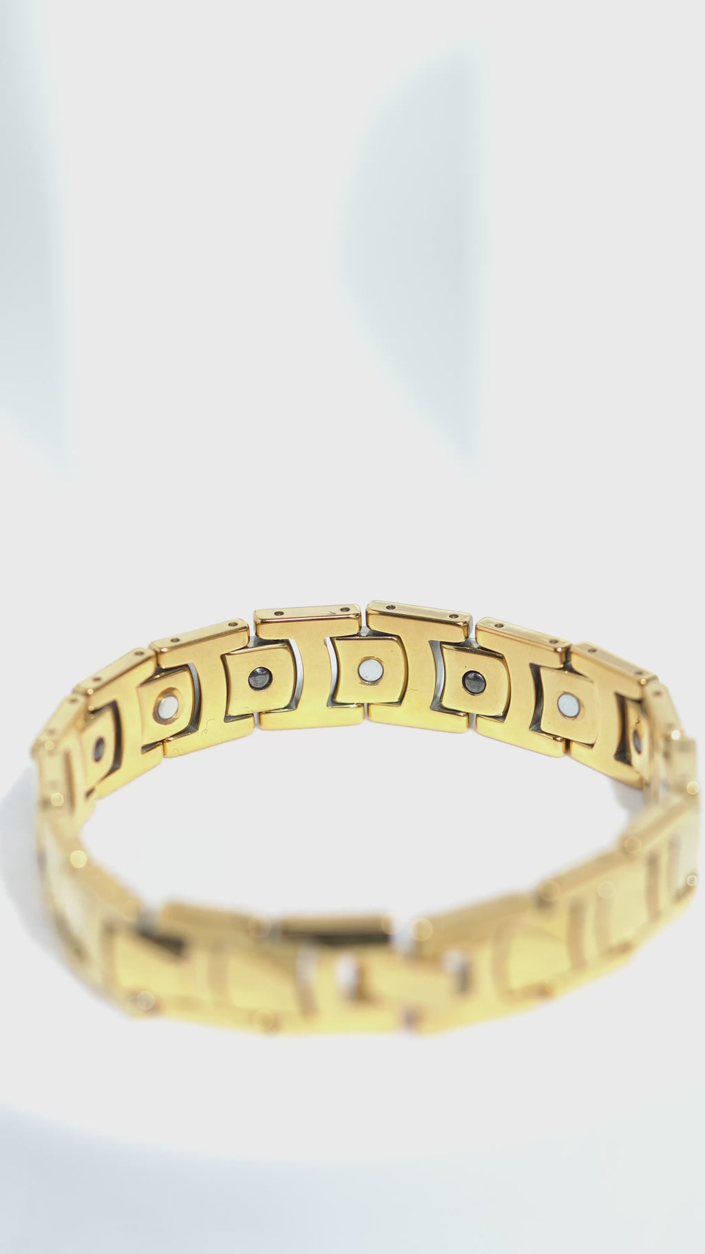 Golden Formal - Ceramic bracelet for men.