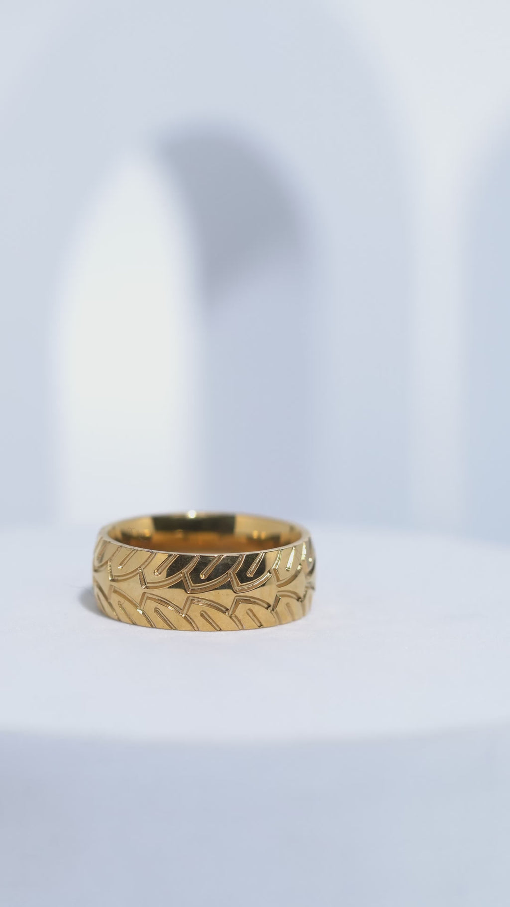 Textured Band Ring for Men
