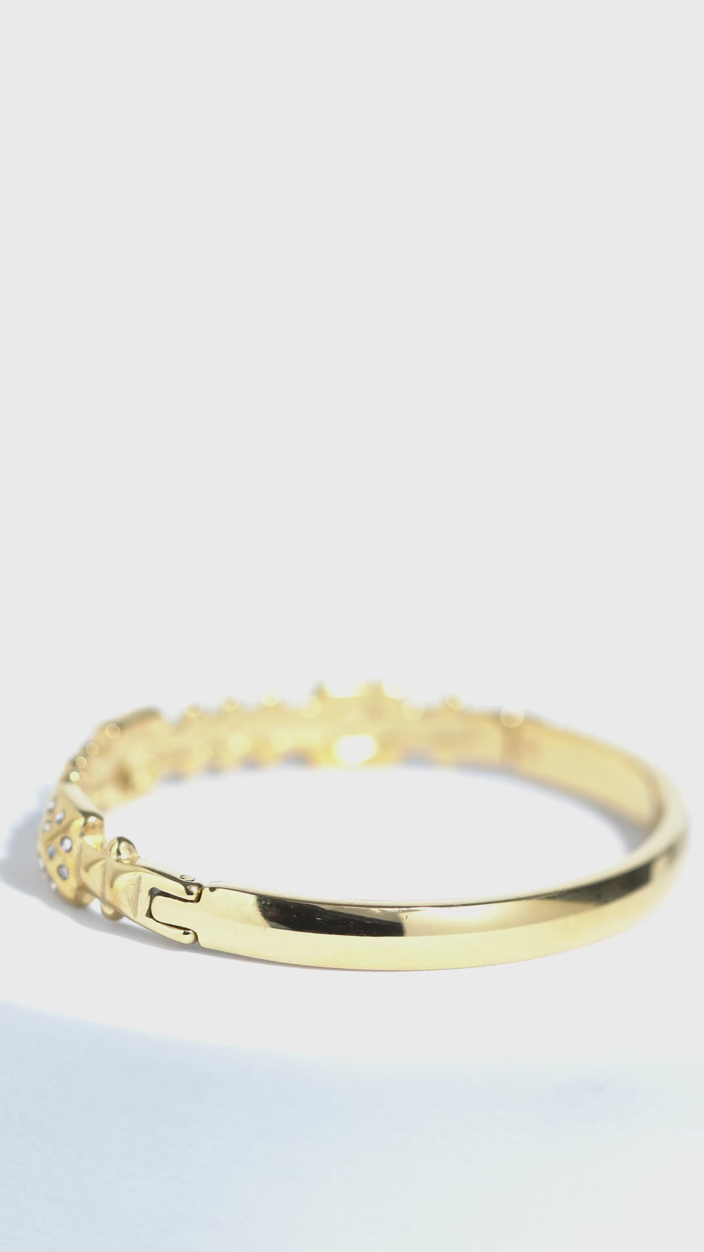 Celeste Ring Stainless Steel Bangle Bracelet For Women