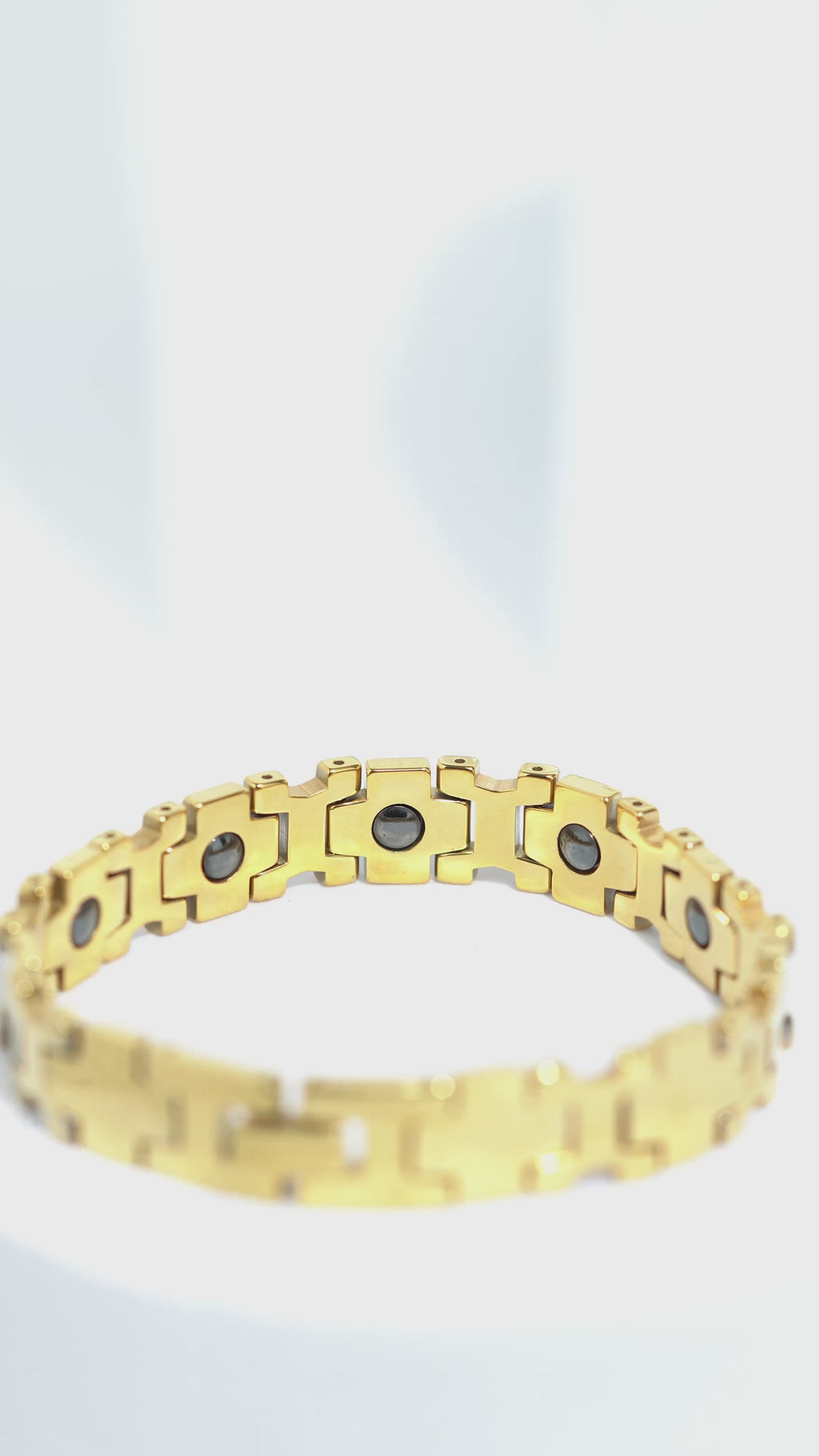 Sandstone Shine - Ceramic bracelet for men.