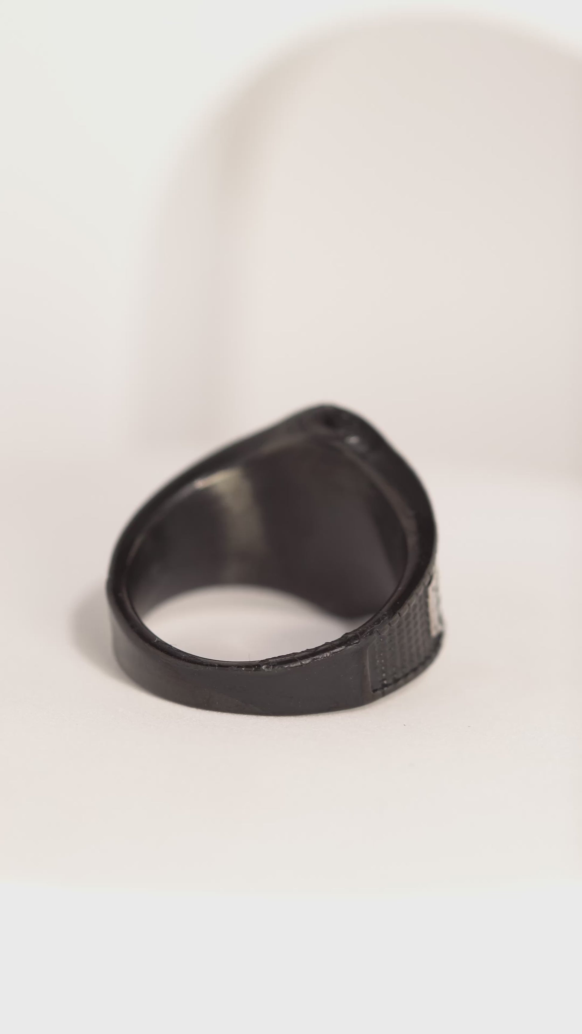 Crown & Dotted Ring For Men