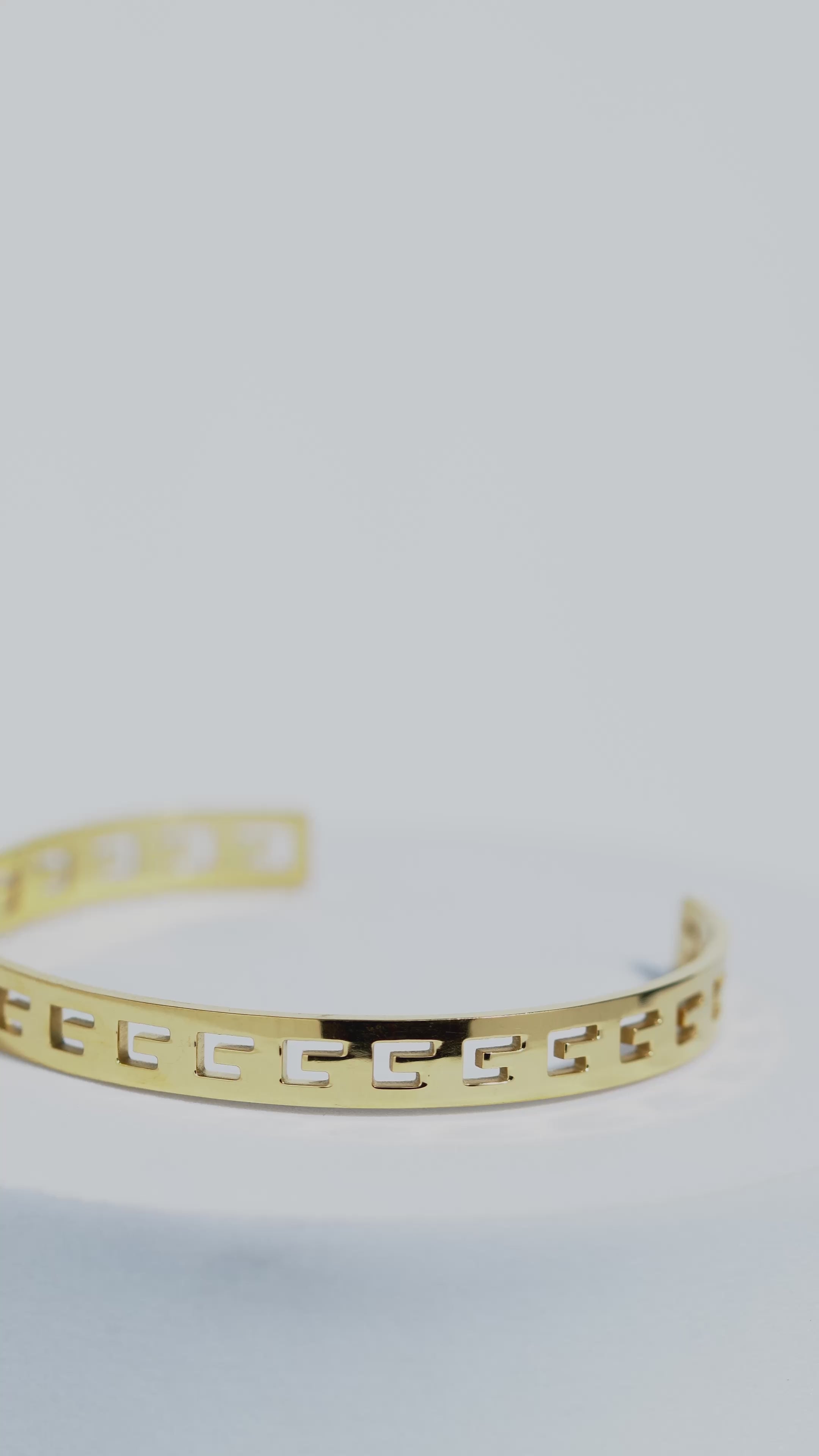 Muse Loop Stainless Steel Bangle Bracelet For Women
