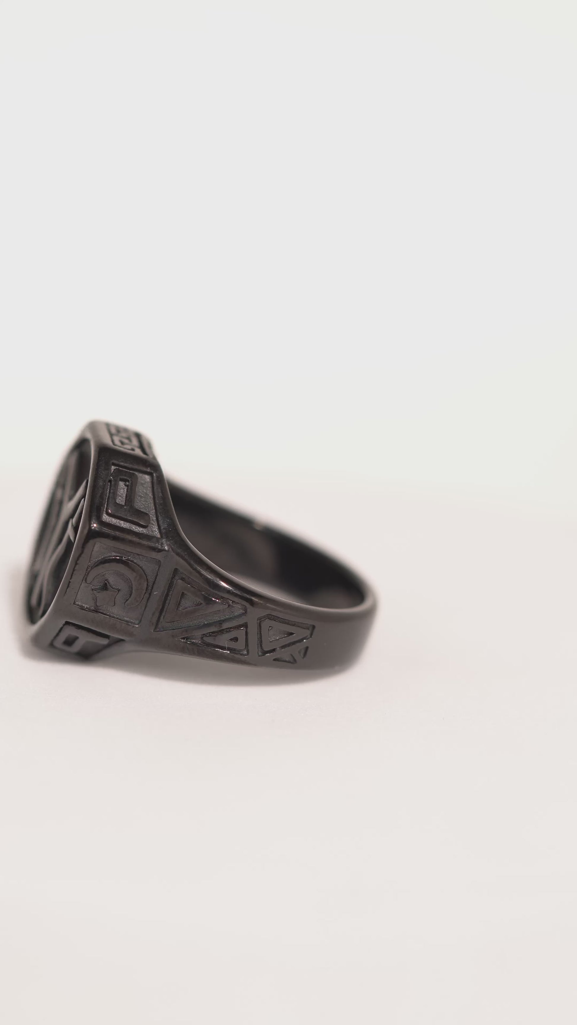 Ertugrul Ghazi Stainless Steel Turkish Ring For Men