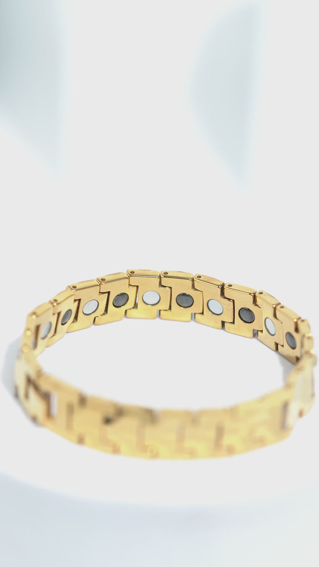Golden Royal Touch  - Ceramic bracelet for men.