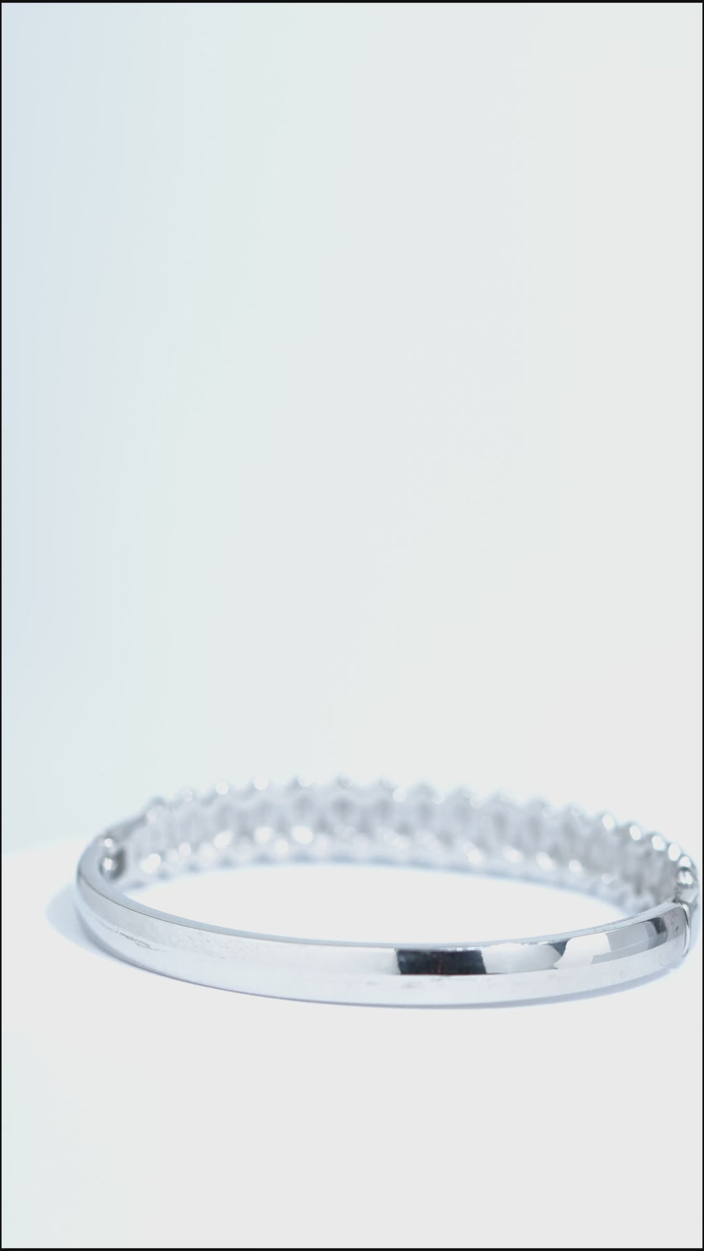 Tone Band Stainless Steel Bangle Bracelet For Women