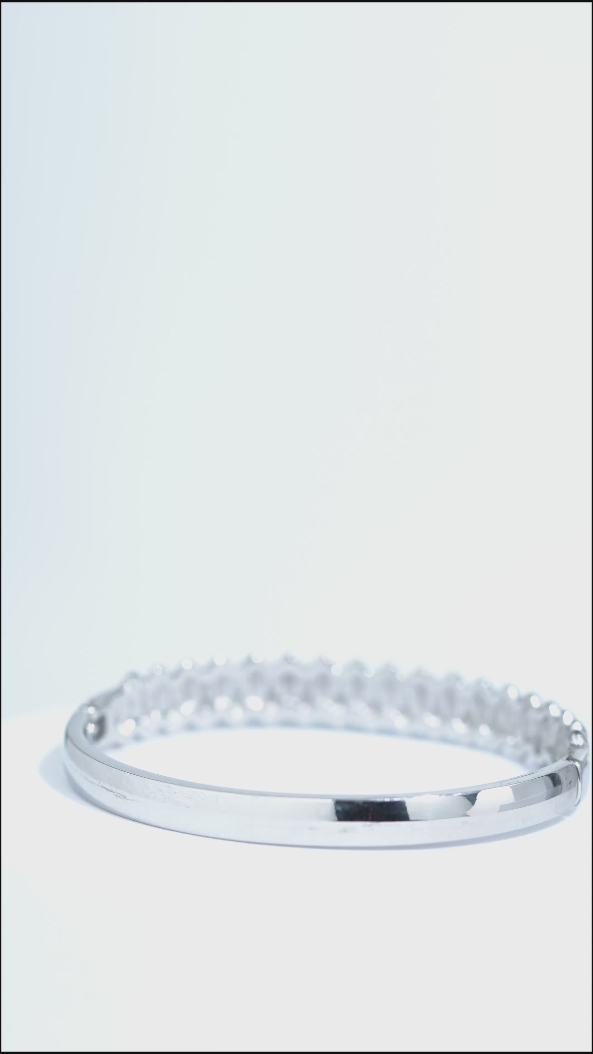 Tone Band Stainless Steel Bangle Bracelet For Women