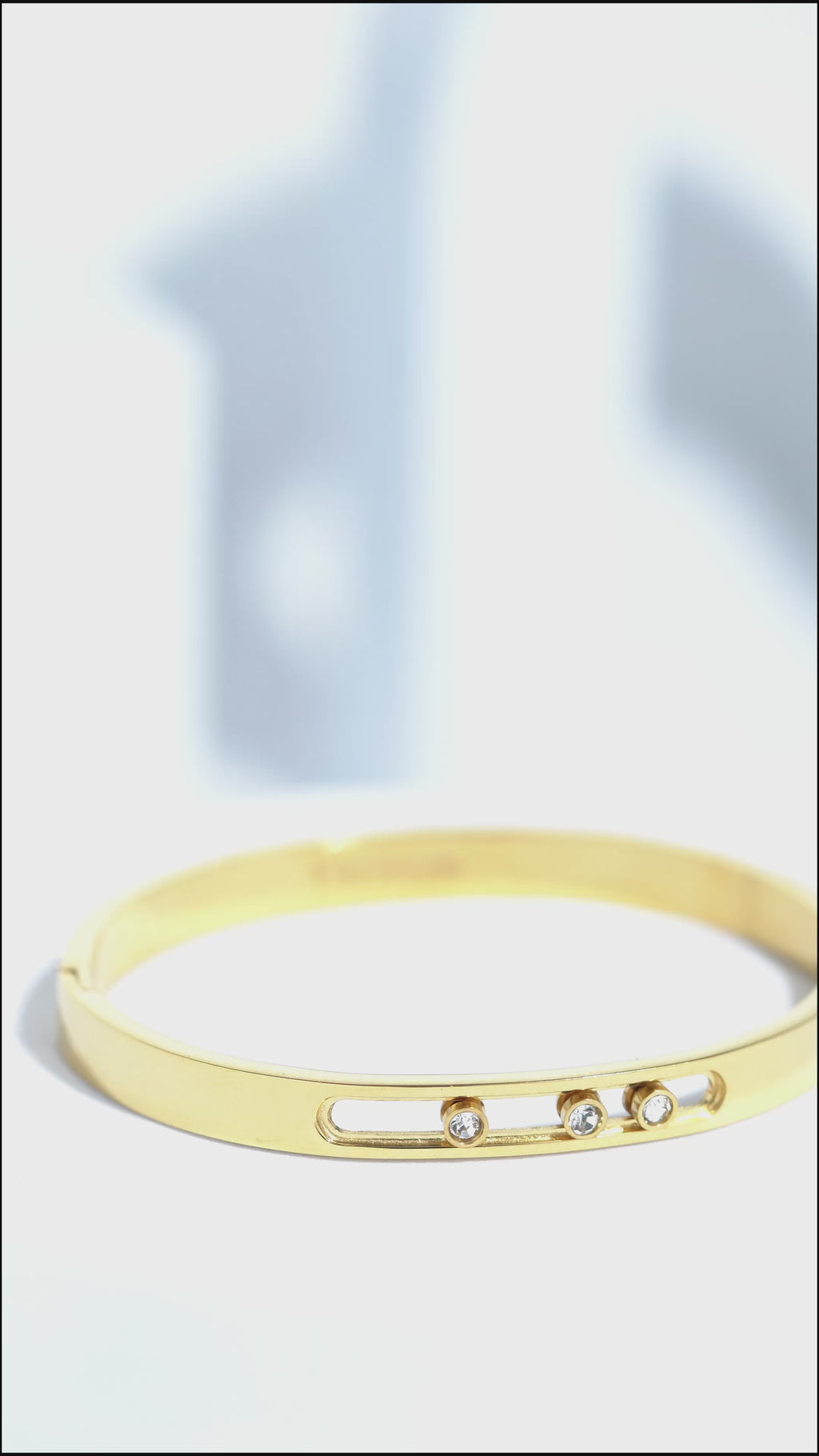 Soleil Ring Stainless Steel Bangle Bracelet For Women