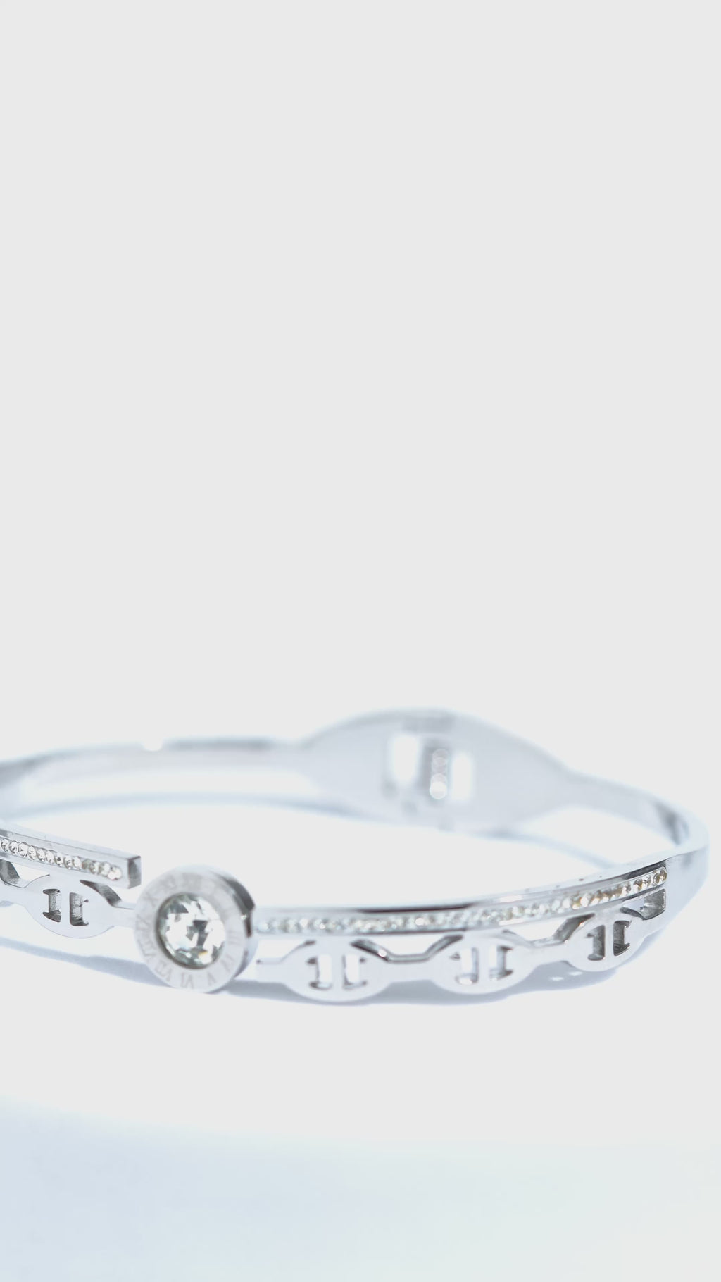 Oro Line Stainless Steel Bangle Bracelet For Women