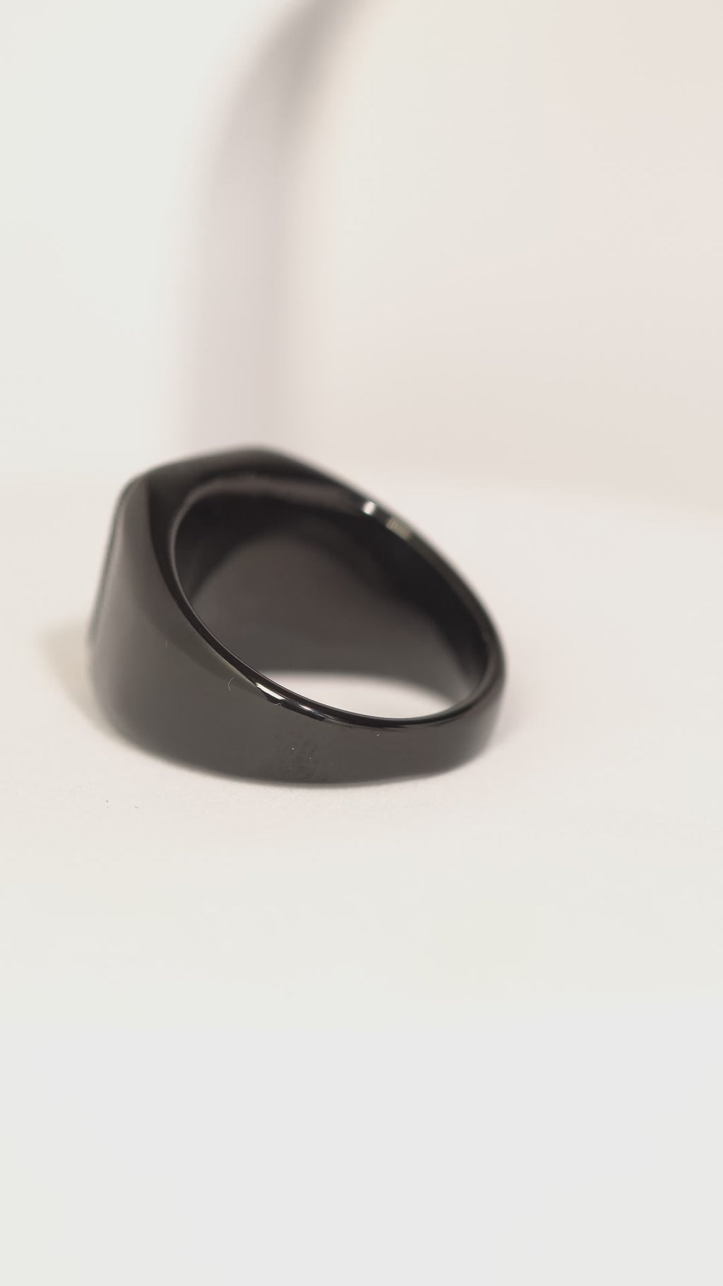 Orange Stone Ring For Men