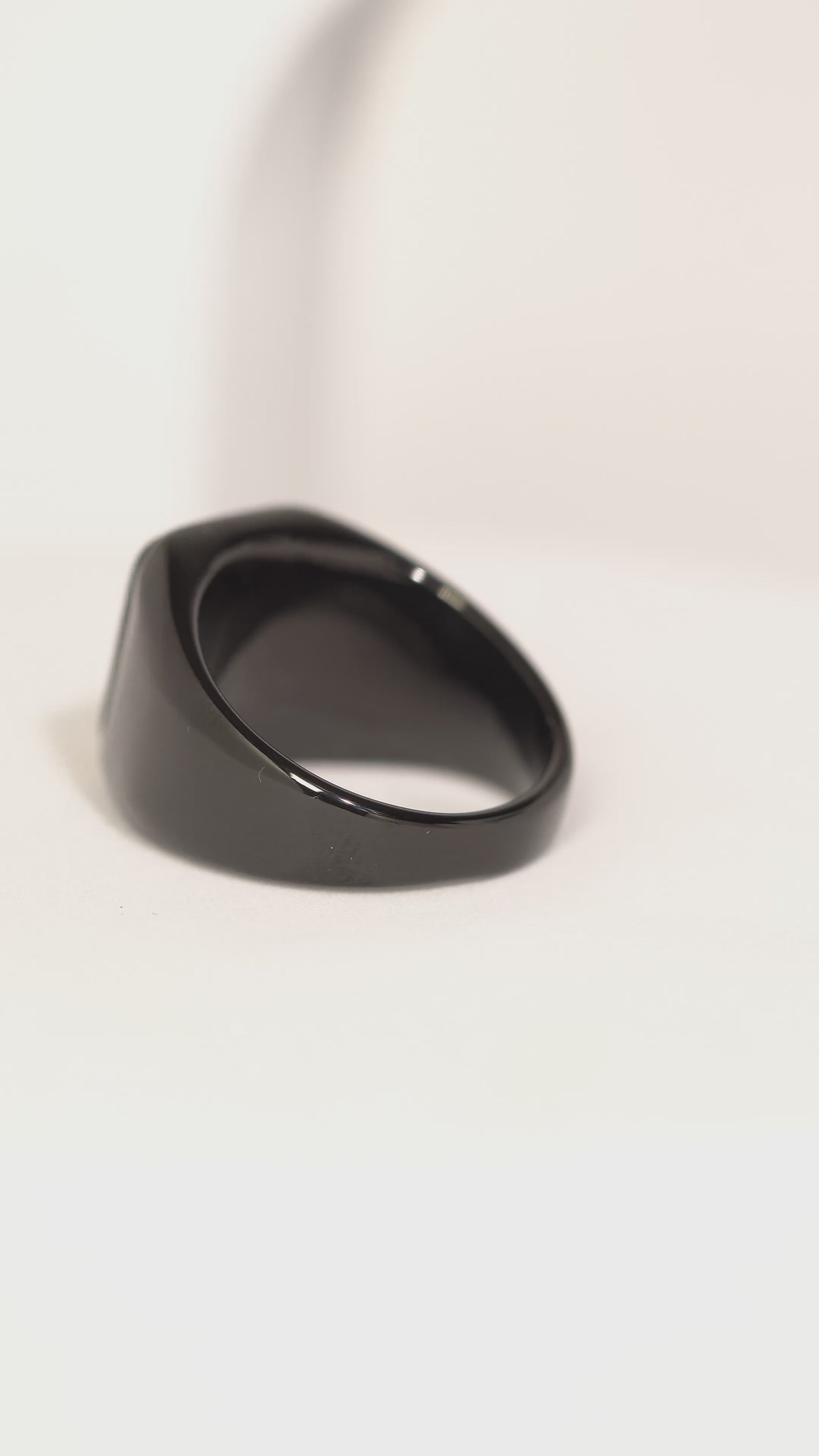 Orange Stone Ring For Men