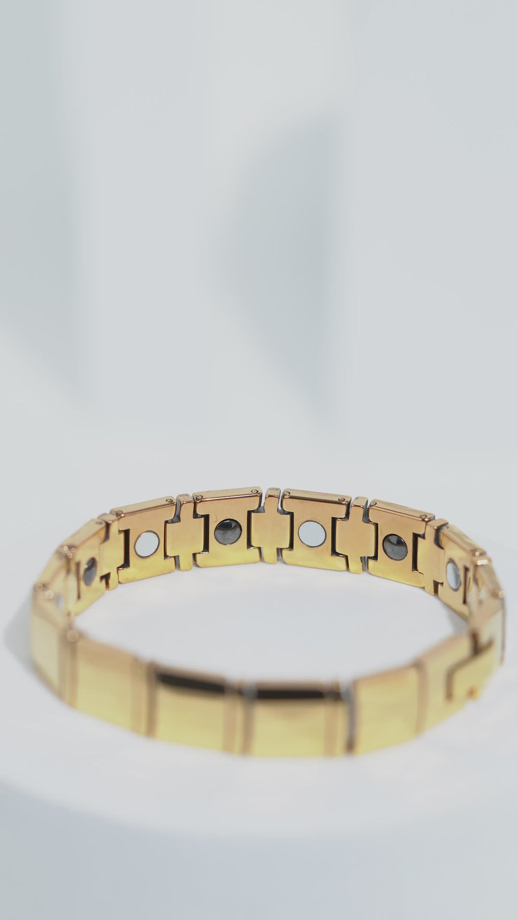 Empress Shine Golden - Ceramic bracelet for men.