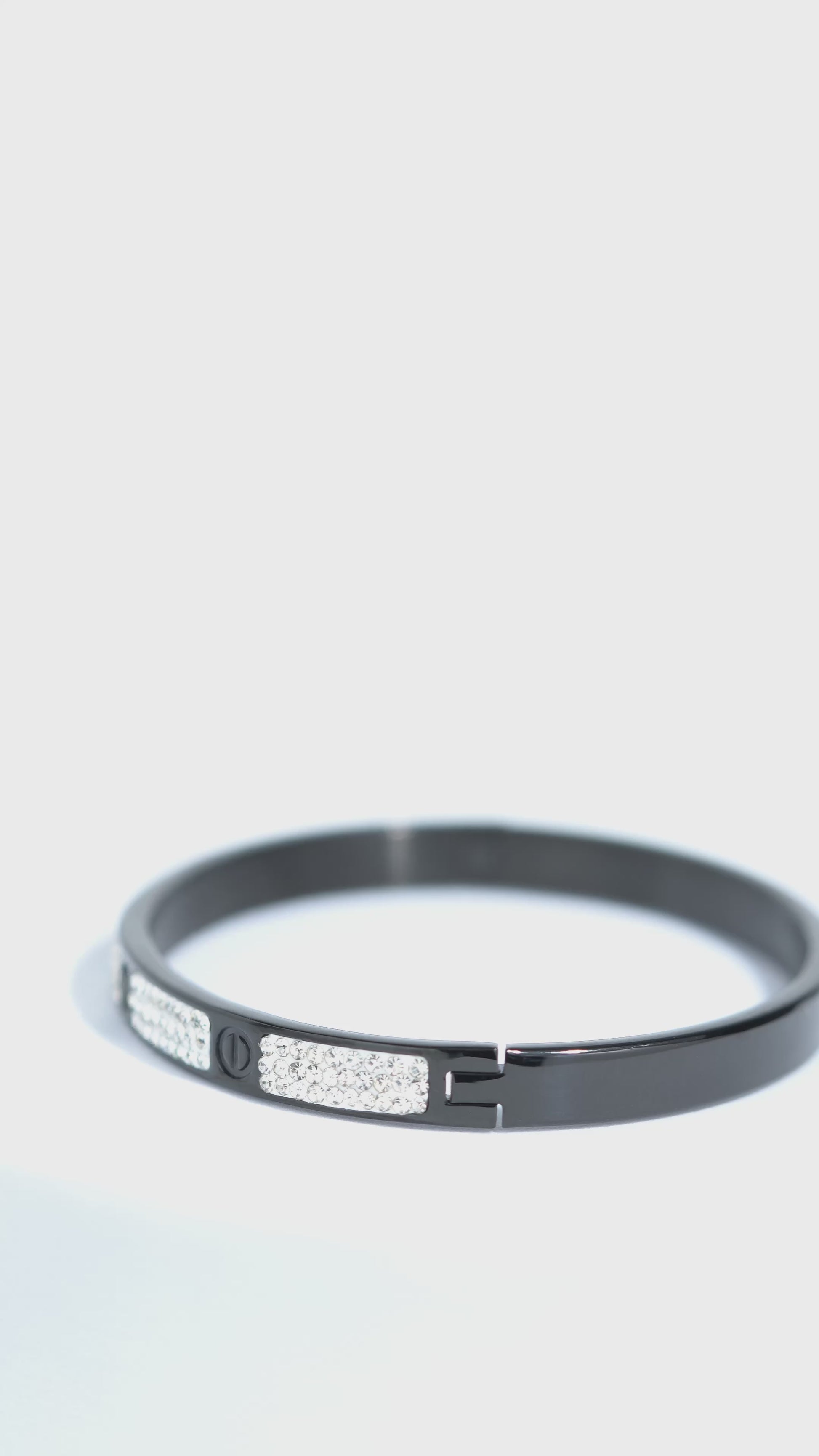 Lunaria Stainless Steel Bangle Bracelet For Women