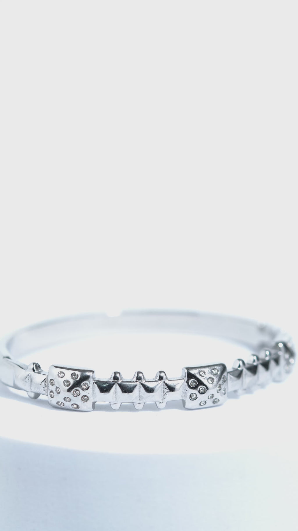 Velora Loop Stainless Steel Bangle Bracelet For Women