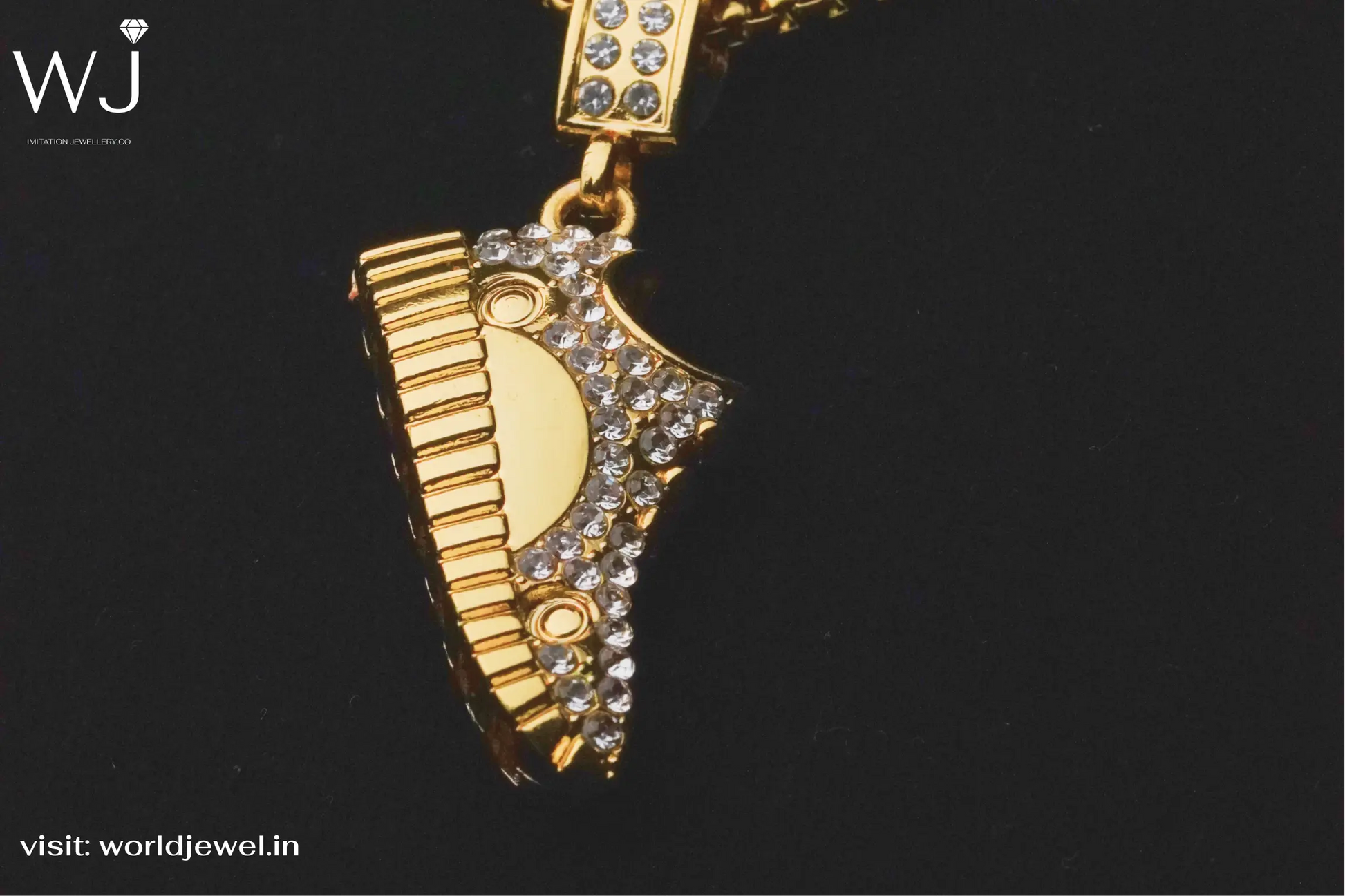 Shoes shape |  Unisex Pendent  | Worldjewel.in - worldjewel.in